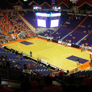 Promotional image of Clemson Tigers Mens Basketball