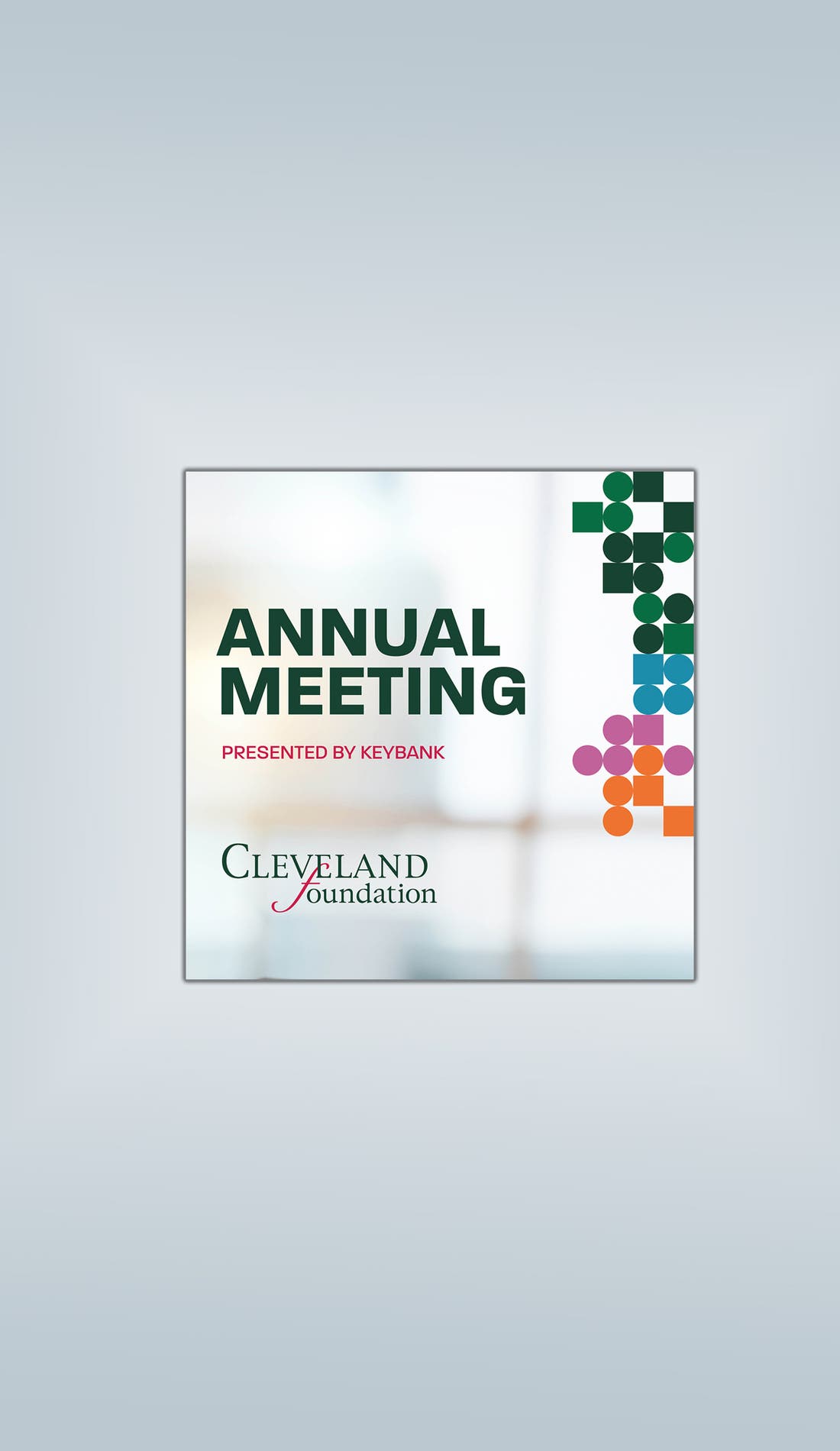 Cleveland Foundation promotional image for upcoming events and ticket sales