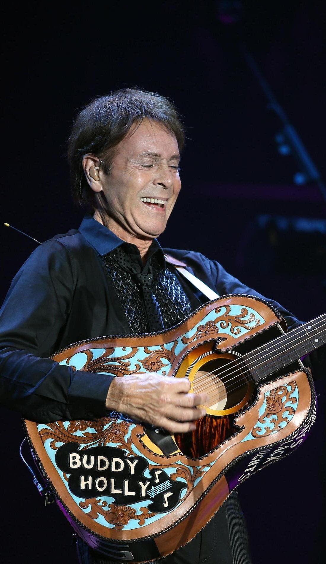 Cliff Richard promotional image for upcoming events and ticket sales