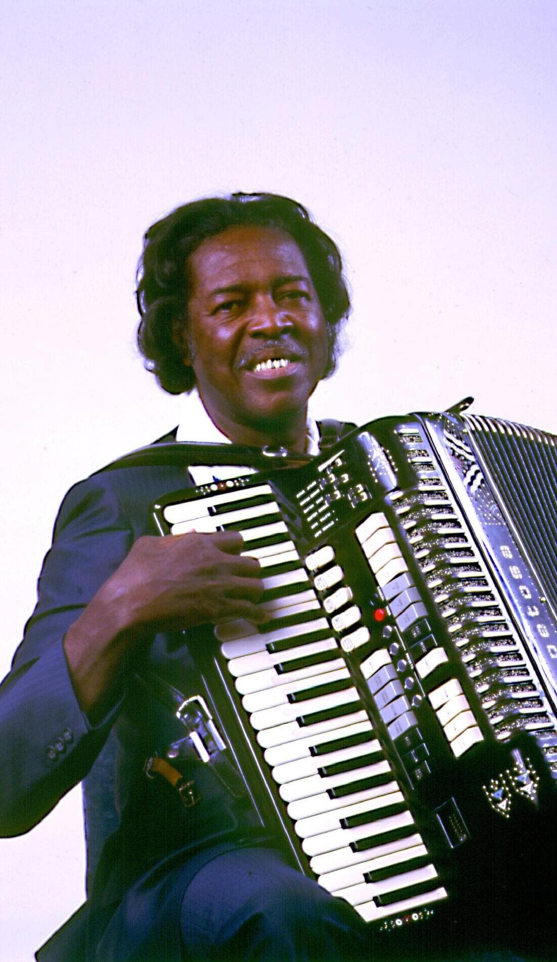 Clifton Chenier promotional image for upcoming events and ticket sales