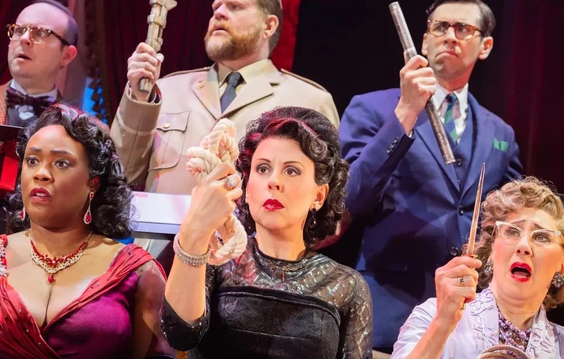 Promotional image for Clue - A New Comedy - Folsom tickets at Harris Center - Three Stages at Folsom Lake College on Mar 7, 2026