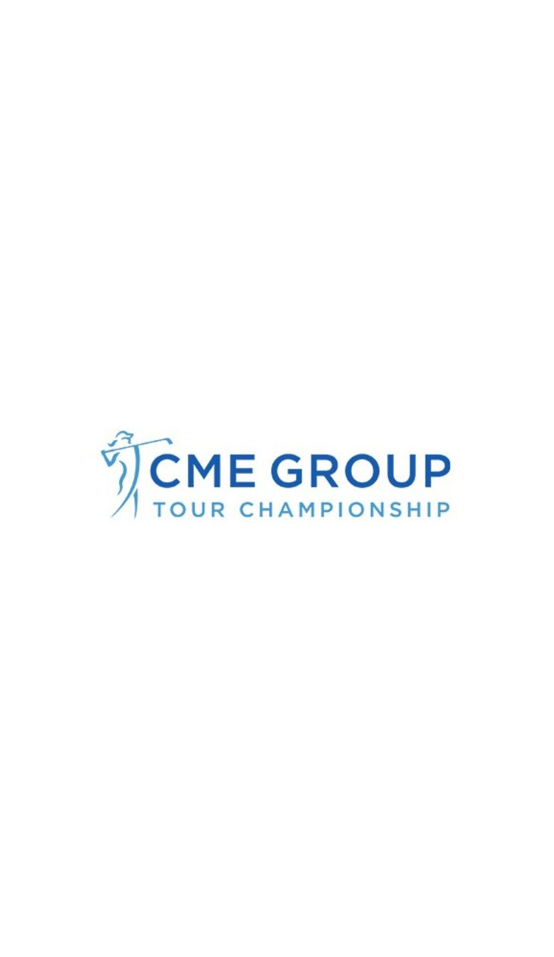 CME Group Tour Championship promotional image for upcoming events and ticket sales