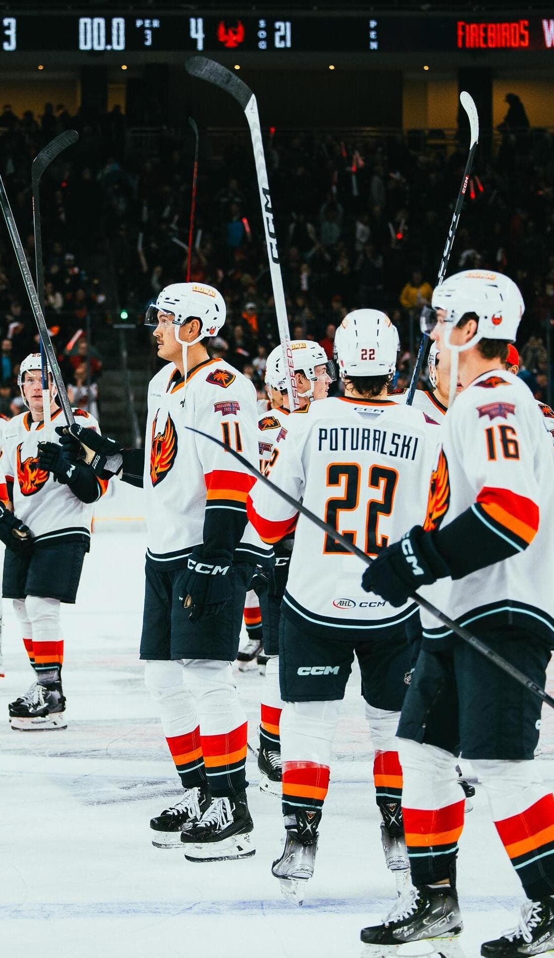 Coachella Valley Firebirds promotional image for upcoming events and ticket sales