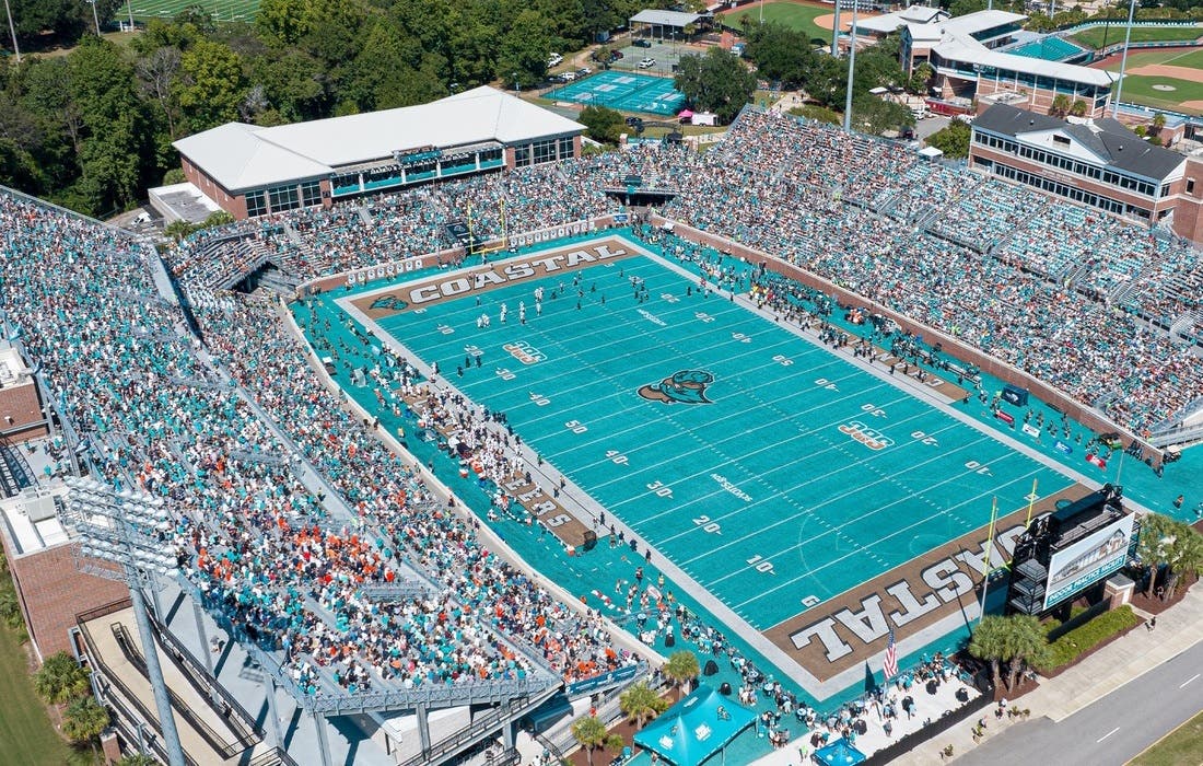 Promotional image for Coastal Carolina Chanticleers Football tickets