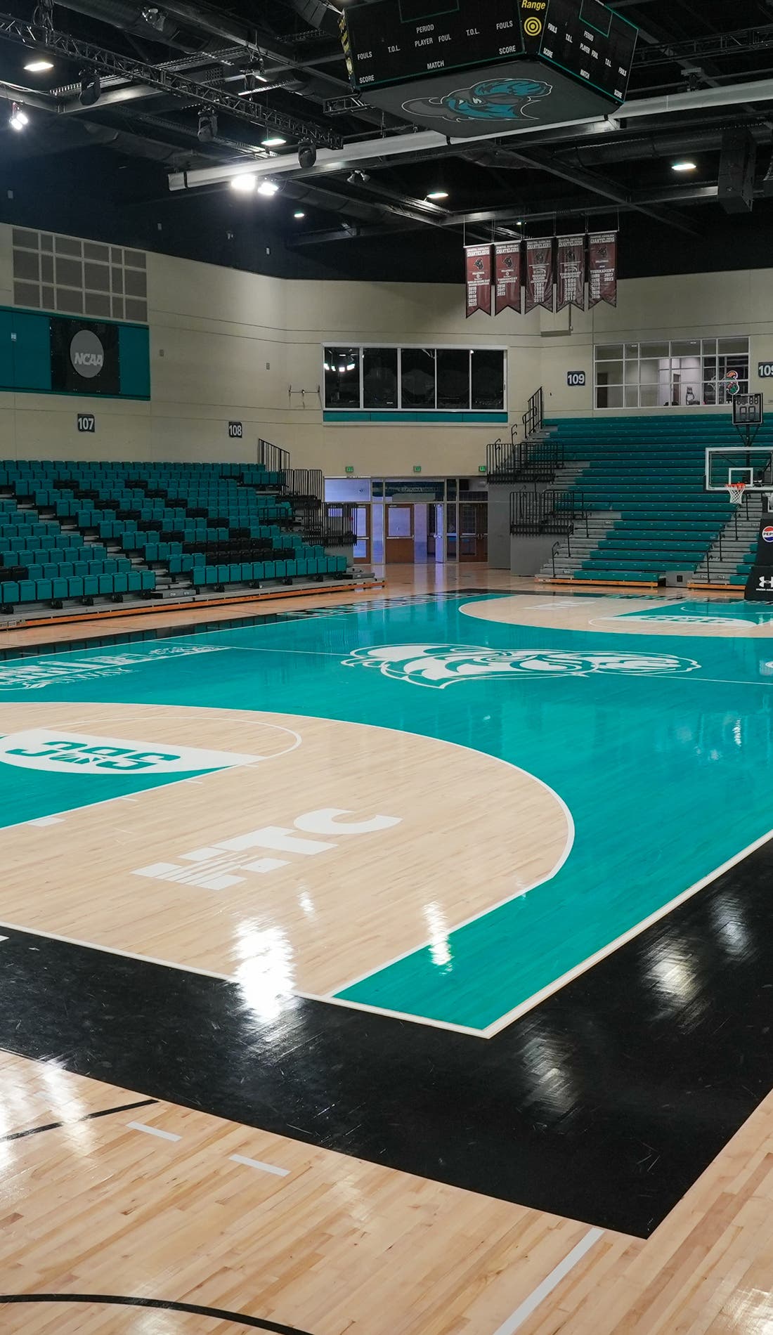 Coastal Carolina Chanticleers Womens Basketball promotional image for upcoming events and ticket sales