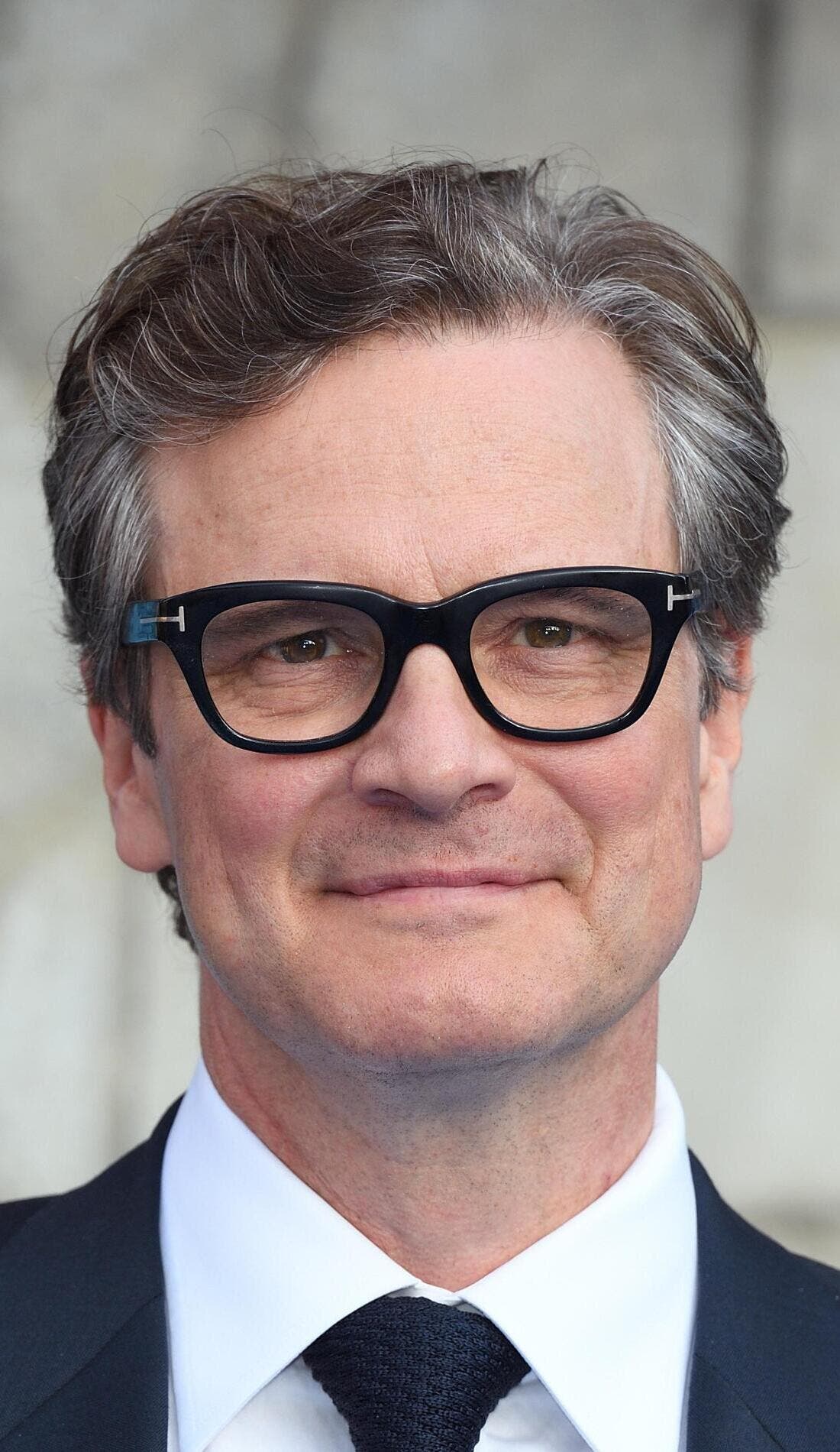 Colin Firth promotional image for upcoming events and ticket sales