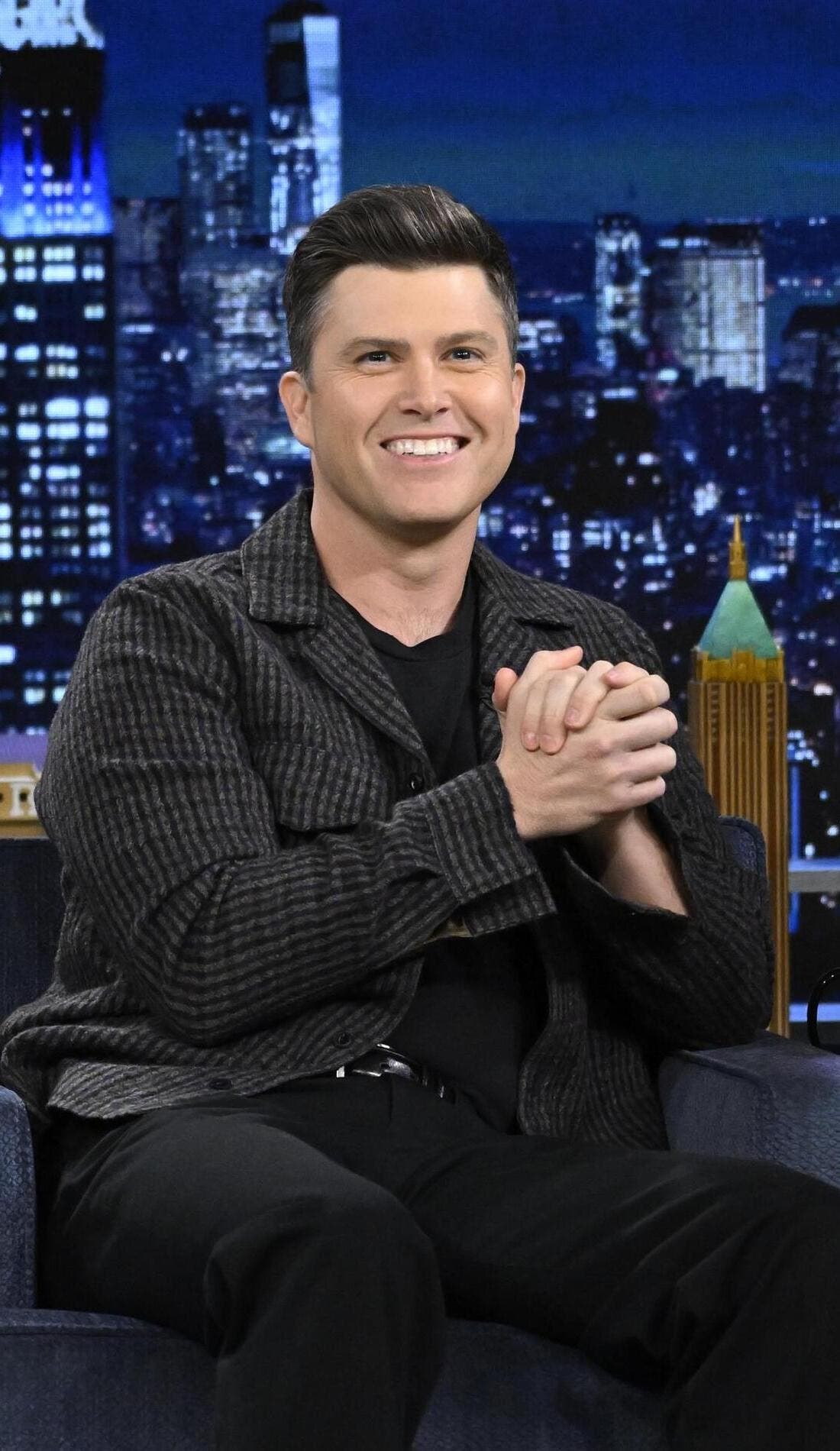Colin Jost promotional image for upcoming events and ticket sales