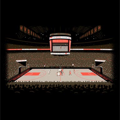 Promotional image of College Basketball at Madison Square Garden