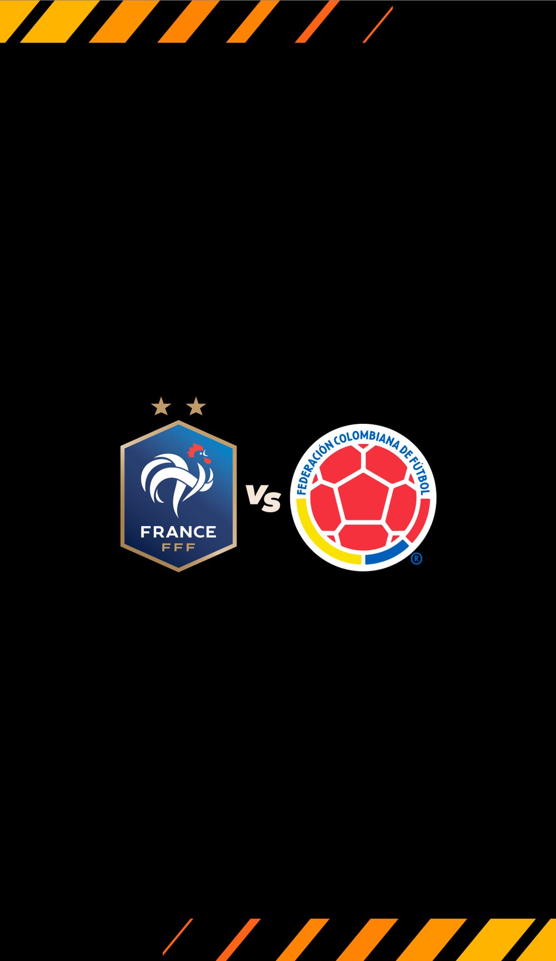 Colombia Mens National Football Team promotional image for upcoming events and ticket sales