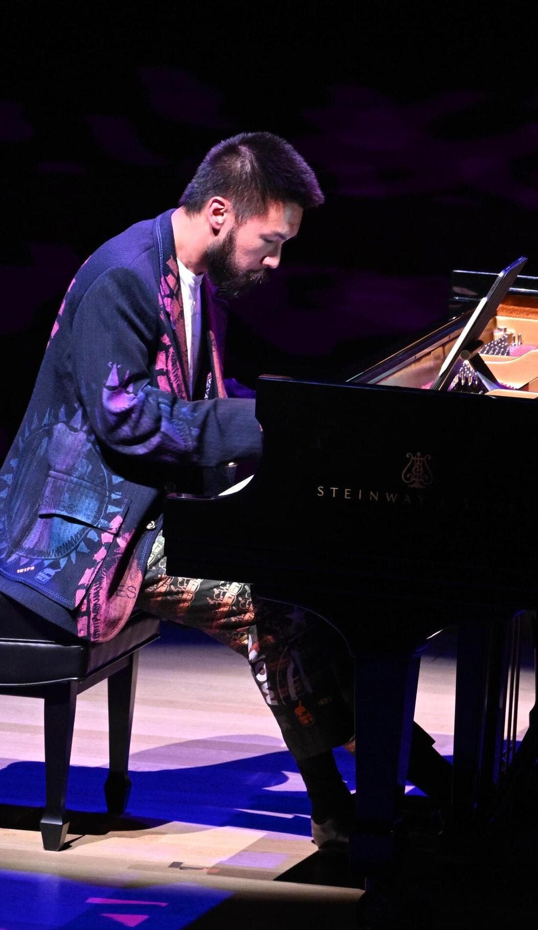 Conrad Tao promotional image for upcoming events and ticket sales