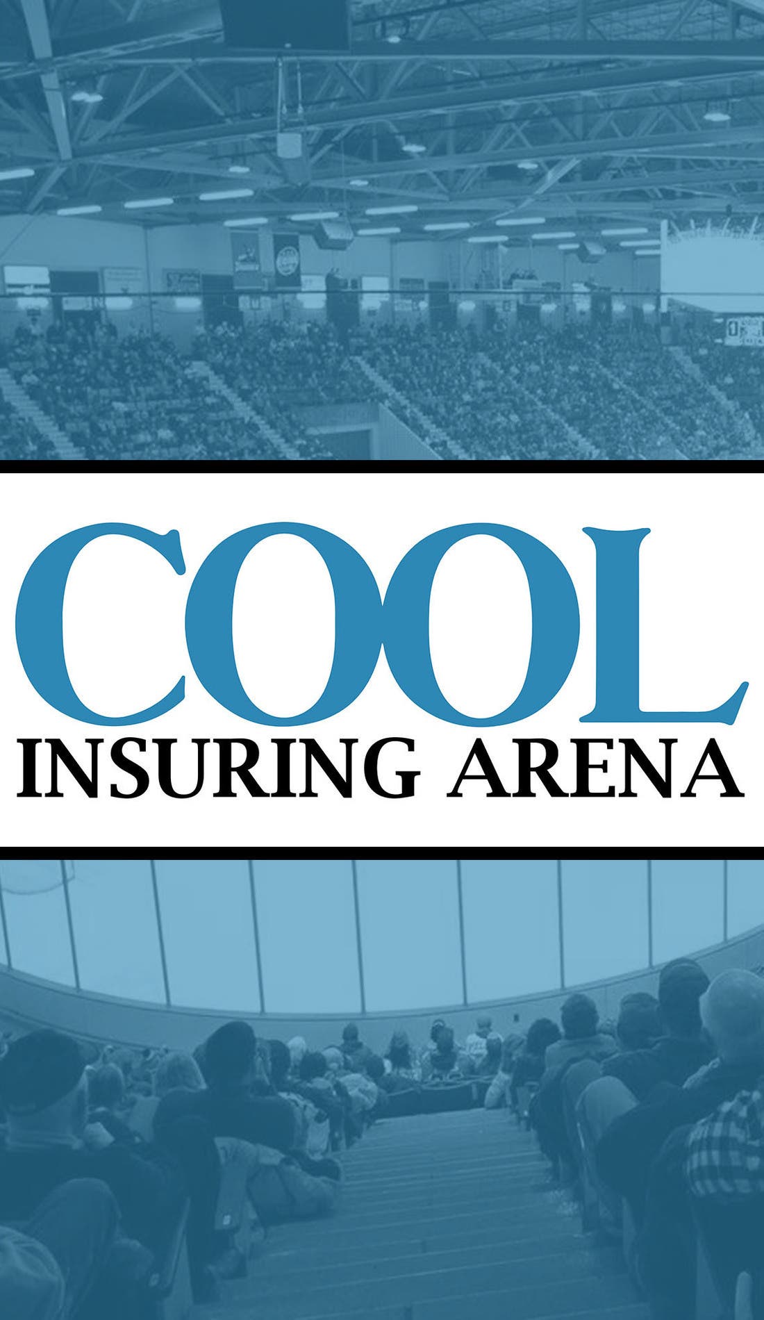 Cool Insuring Arena promotional image for upcoming events and ticket sales