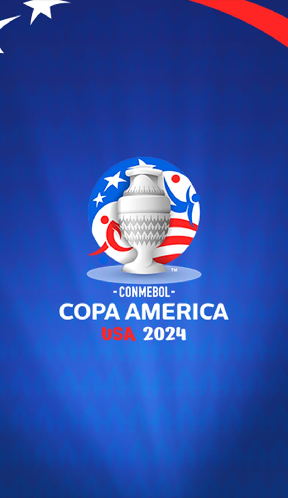 Copa America promotional image for upcoming events and ticket sales