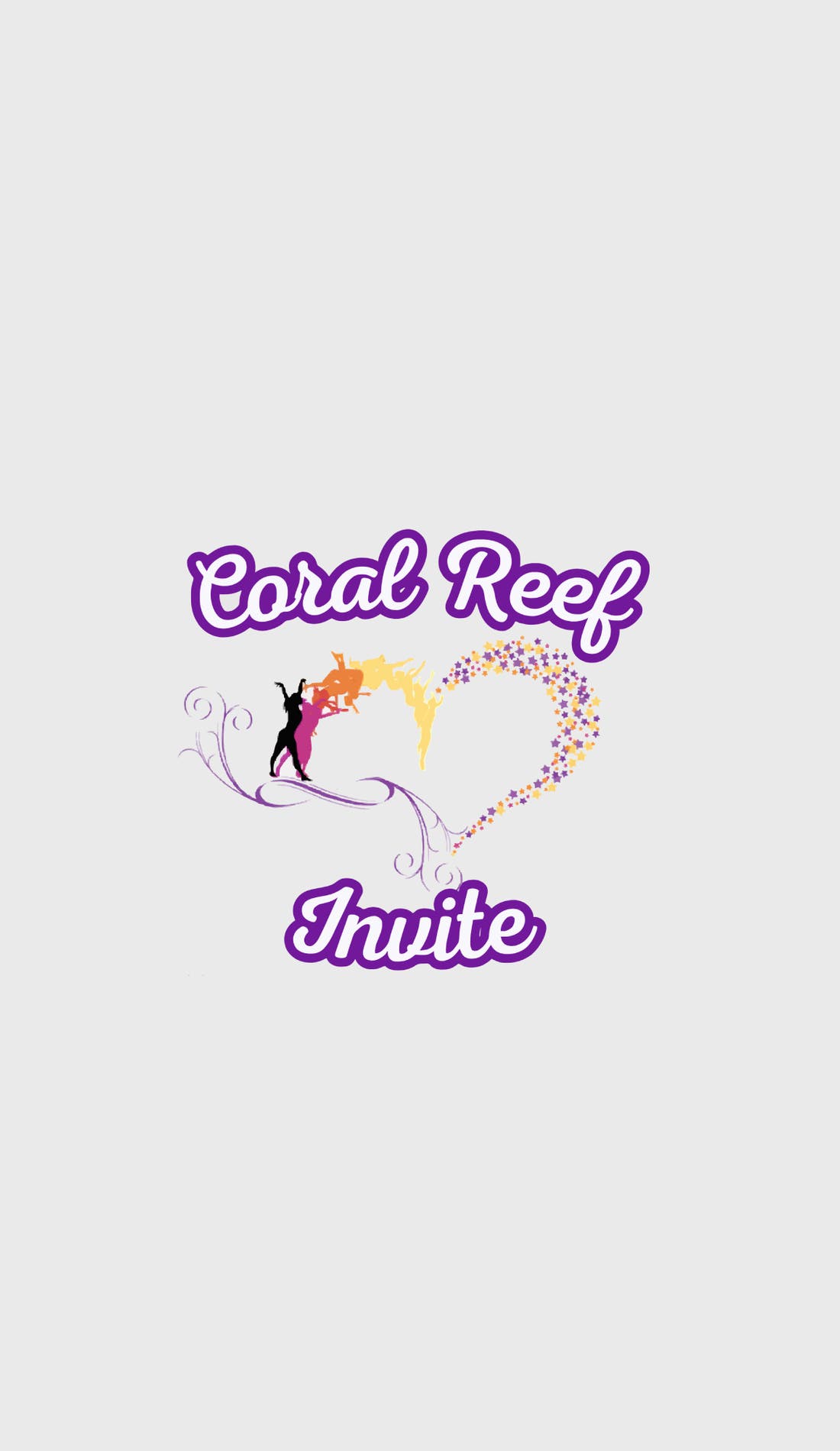 Coral Reef Invite promotional image for upcoming events and ticket sales