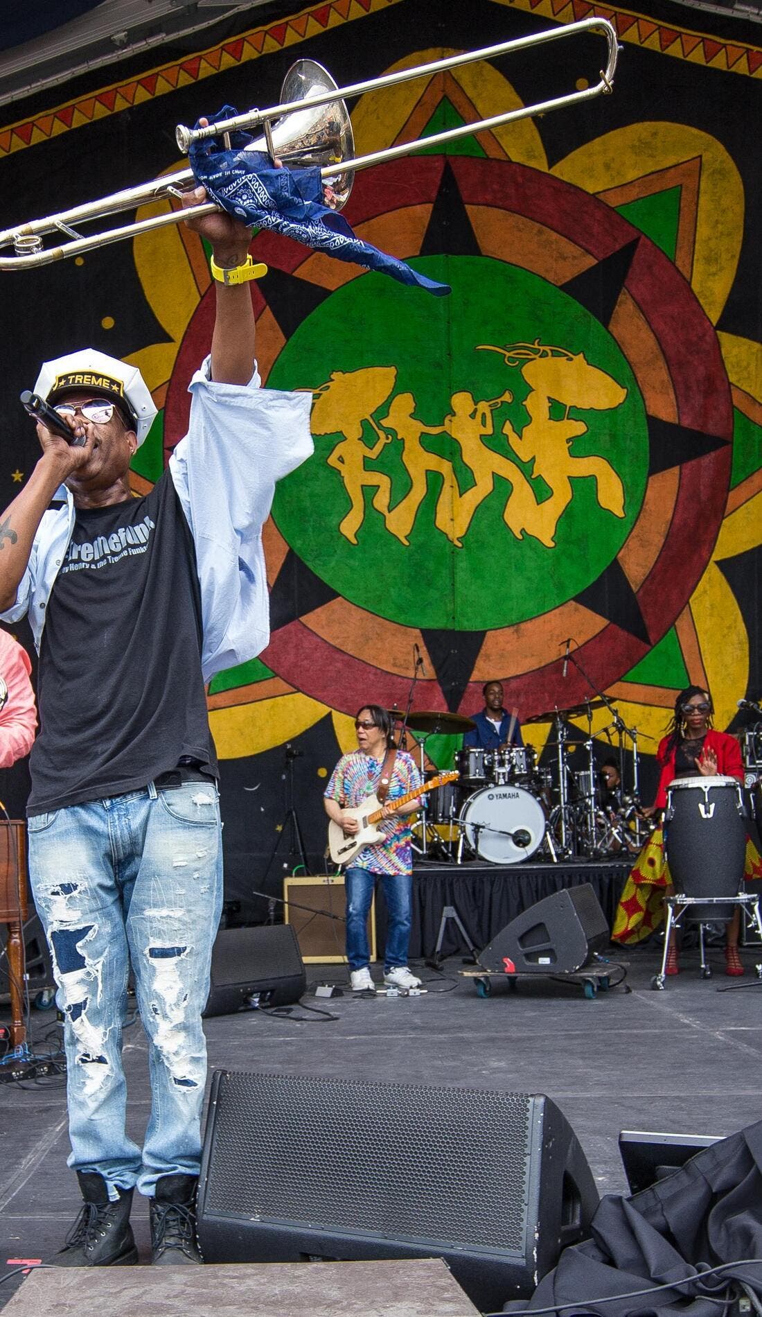 Corey Henry's Treme Funktet promotional image for upcoming events and ticket sales