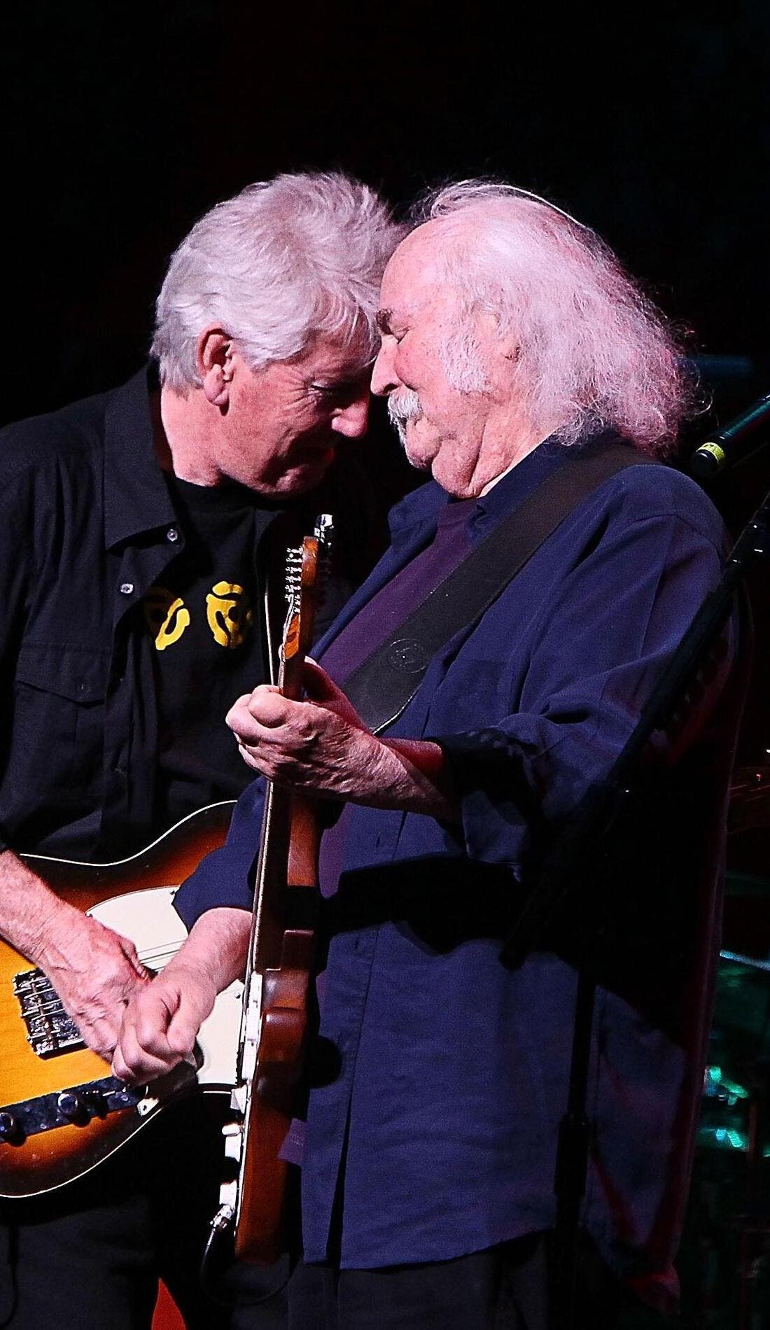 Crosby & Nash promotional image for upcoming events and ticket sales