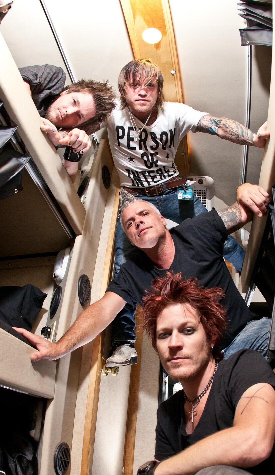 Crossfade promotional image for upcoming events and ticket sales