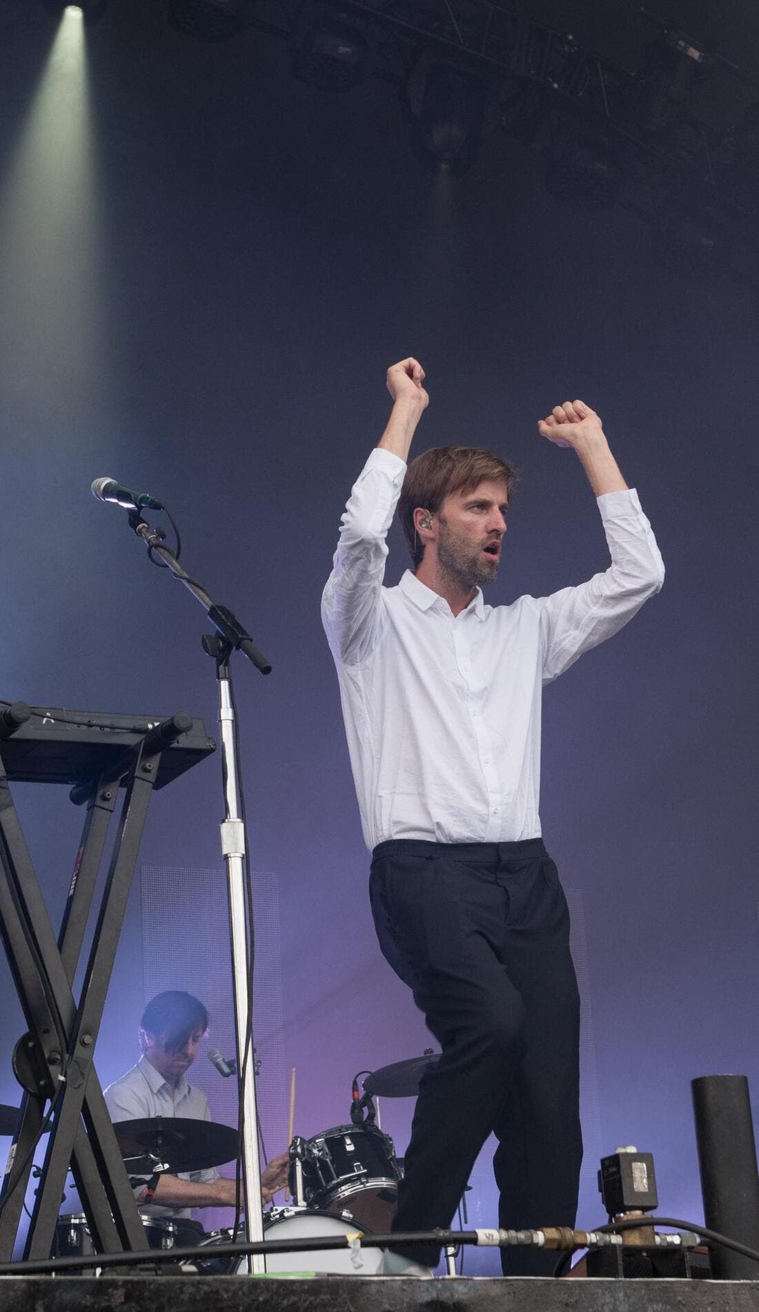 Cut Copy promotional image for upcoming events and ticket sales