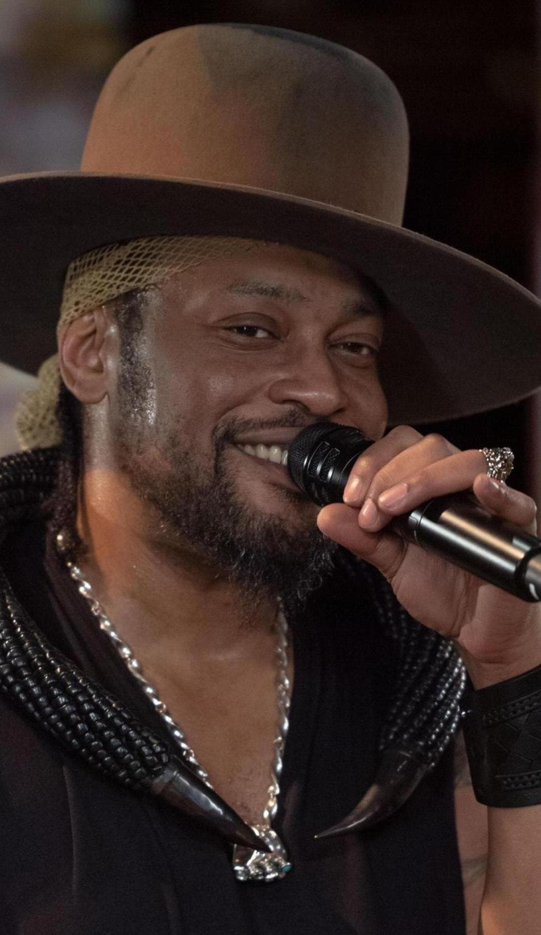 D'Angelo promotional image for upcoming events and ticket sales