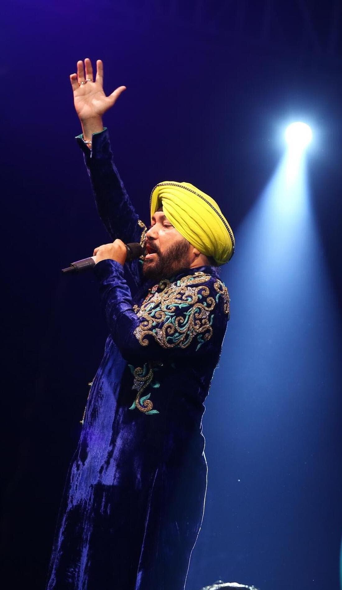 Daler Mehndi promotional image for upcoming events and ticket sales