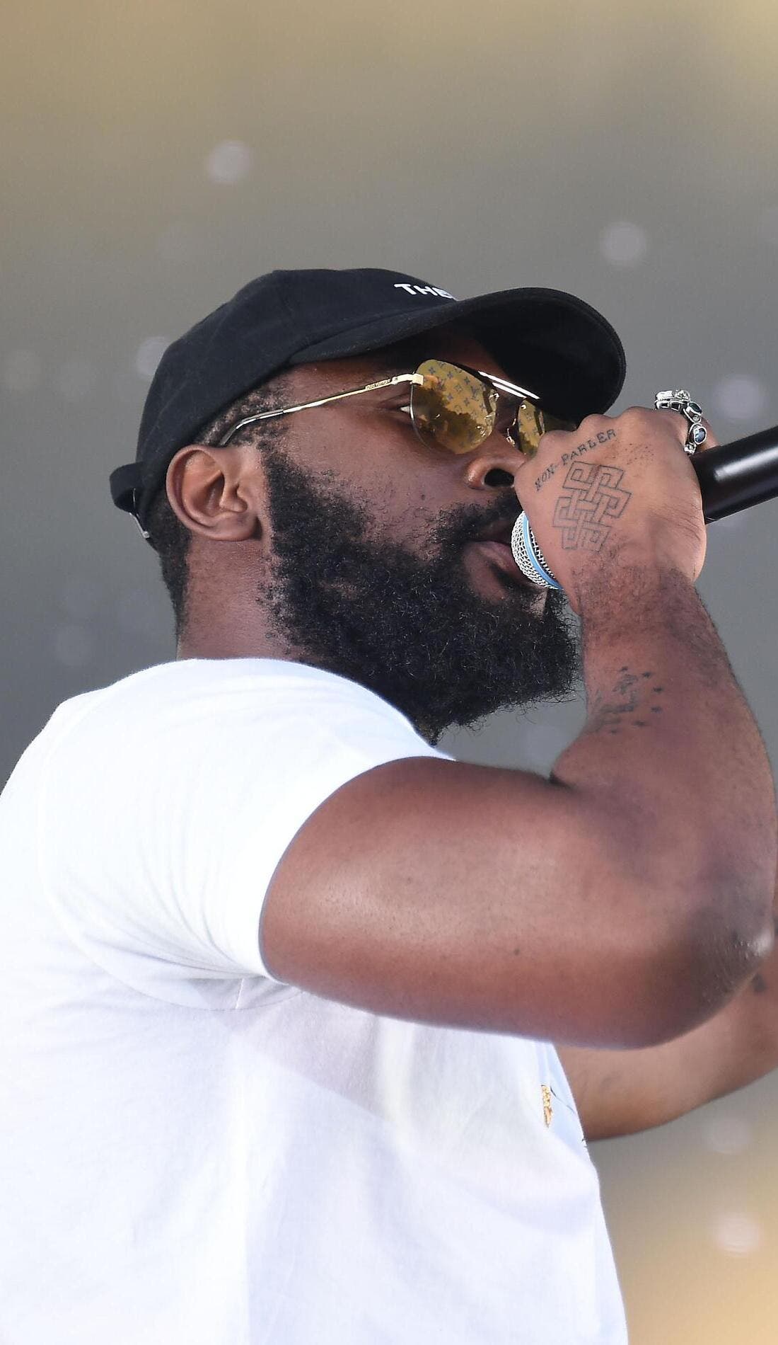Damso promotional image for upcoming events and ticket sales