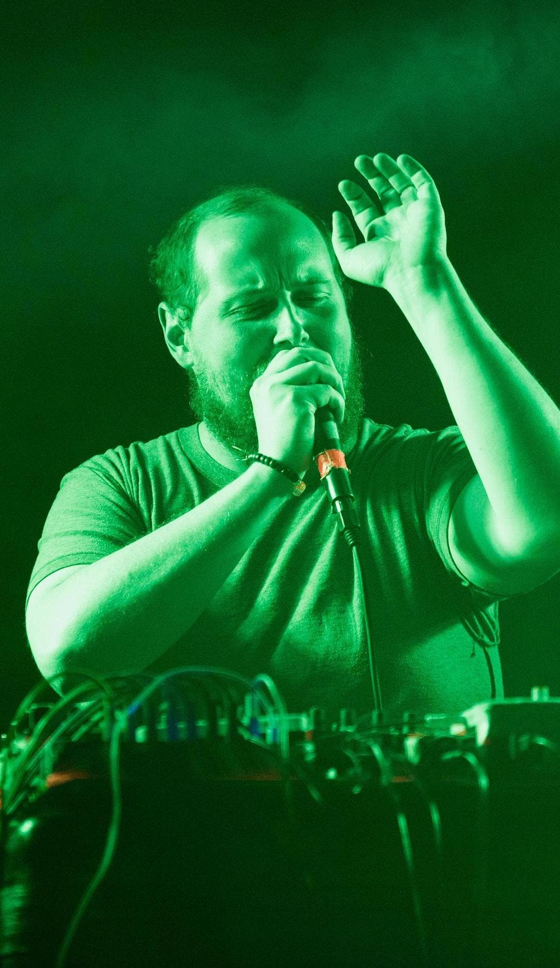 Dan Deacon promotional image for upcoming events and ticket sales