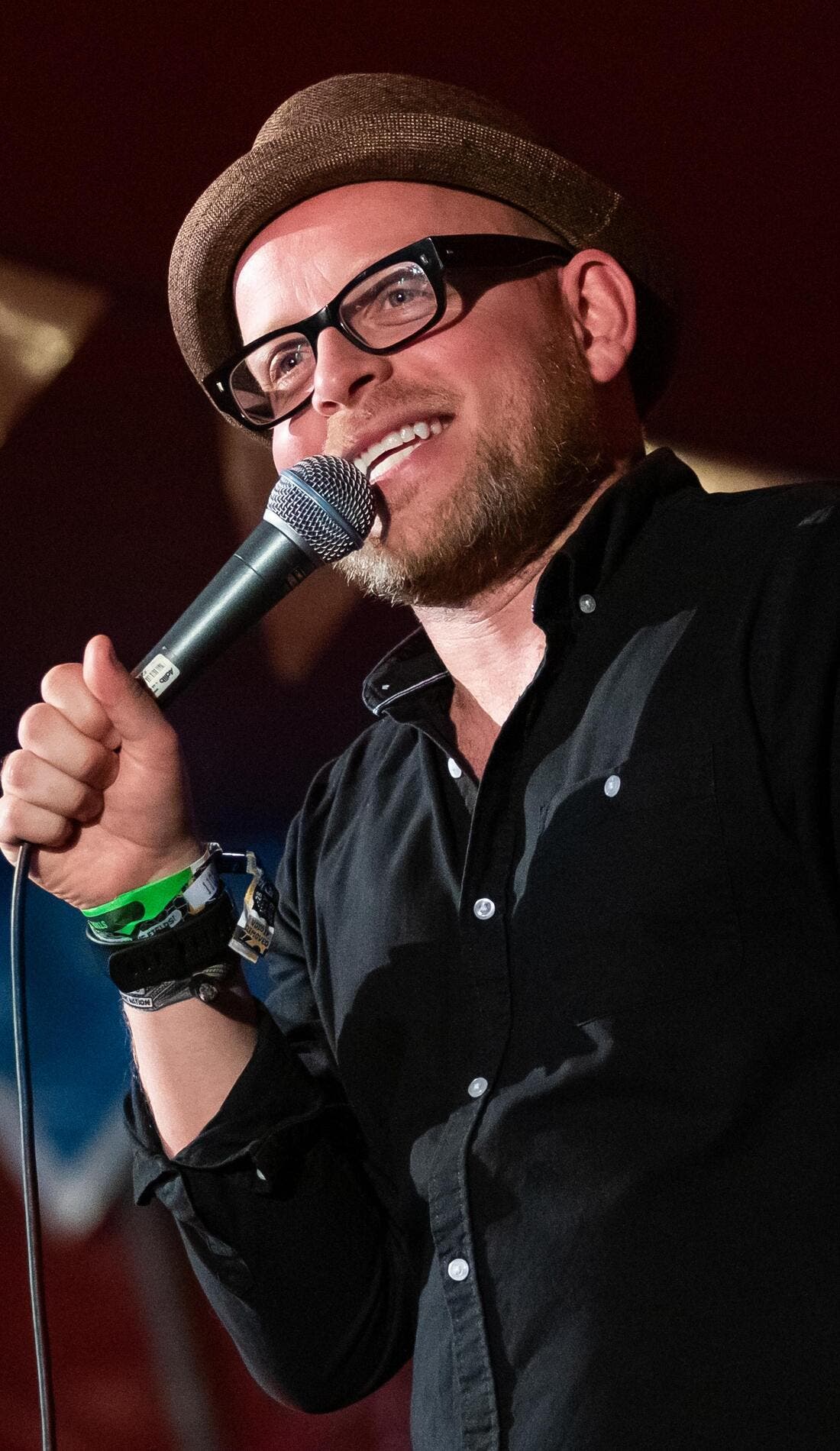 Dan Nightingale promotional image for upcoming events and ticket sales