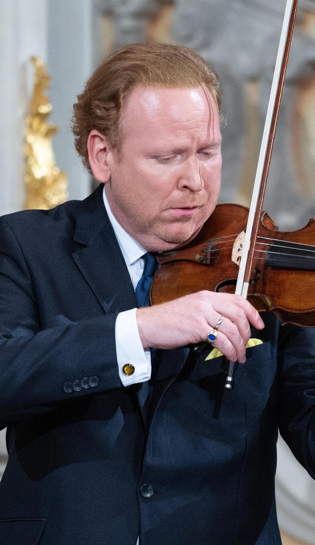 Daniel Hope promotional image for upcoming events and ticket sales