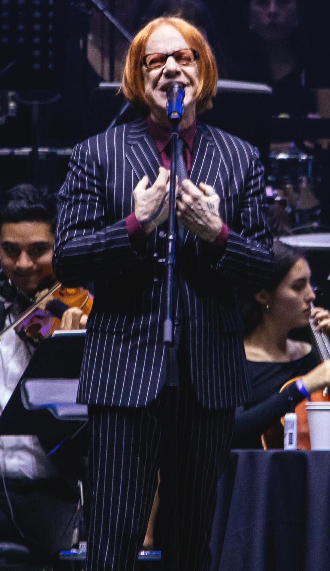 Danny Elfman promotional image for upcoming events and ticket sales