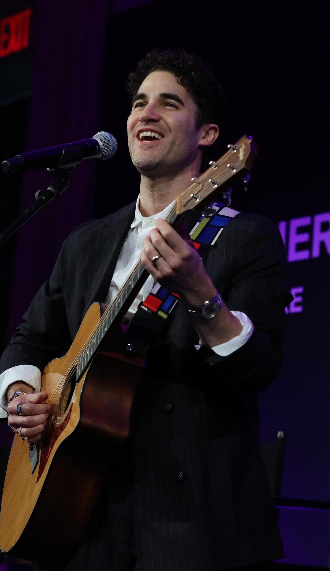 Darren Criss promotional image for upcoming events and ticket sales