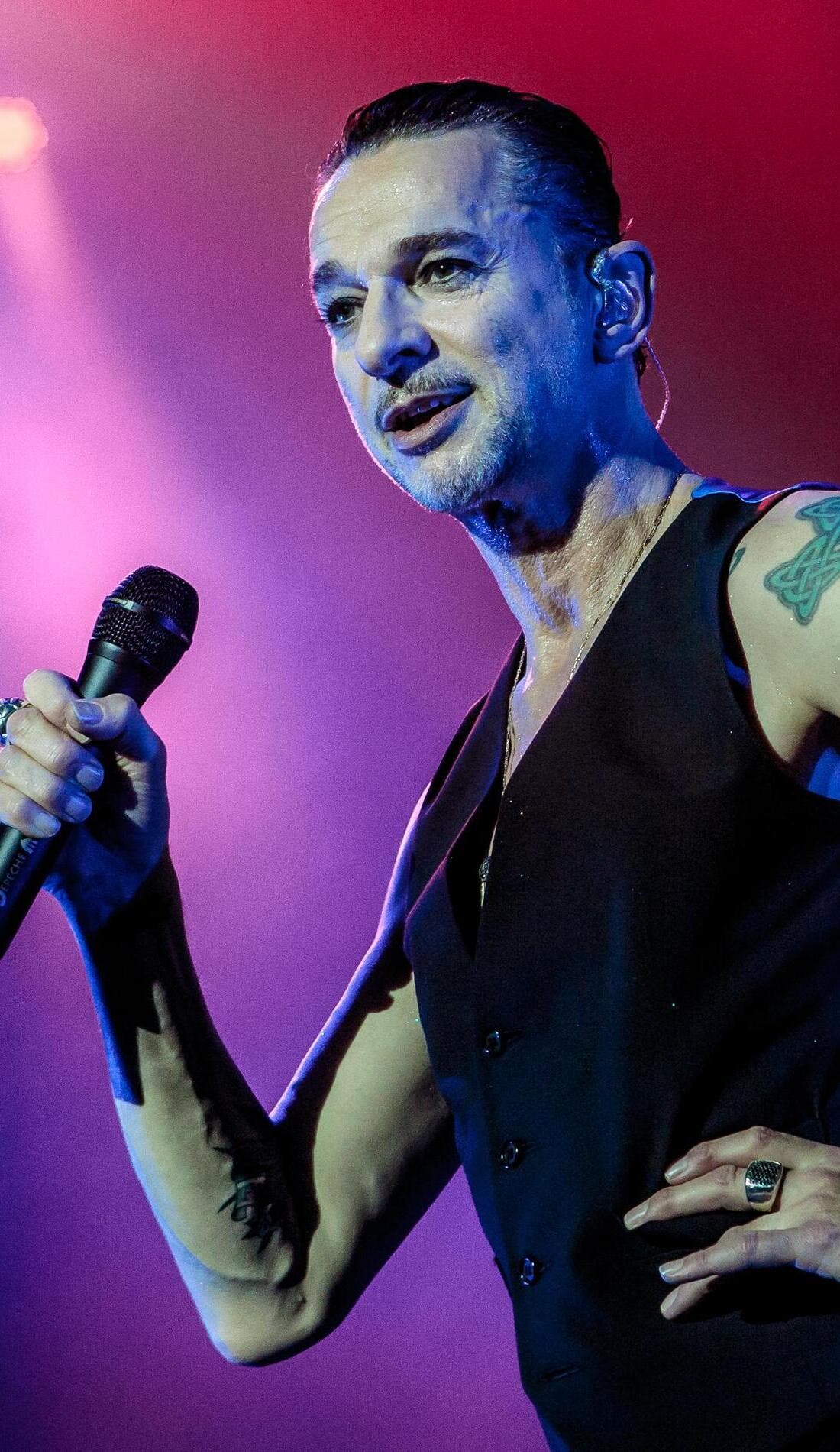 Dave Gahan promotional image for upcoming events and ticket sales