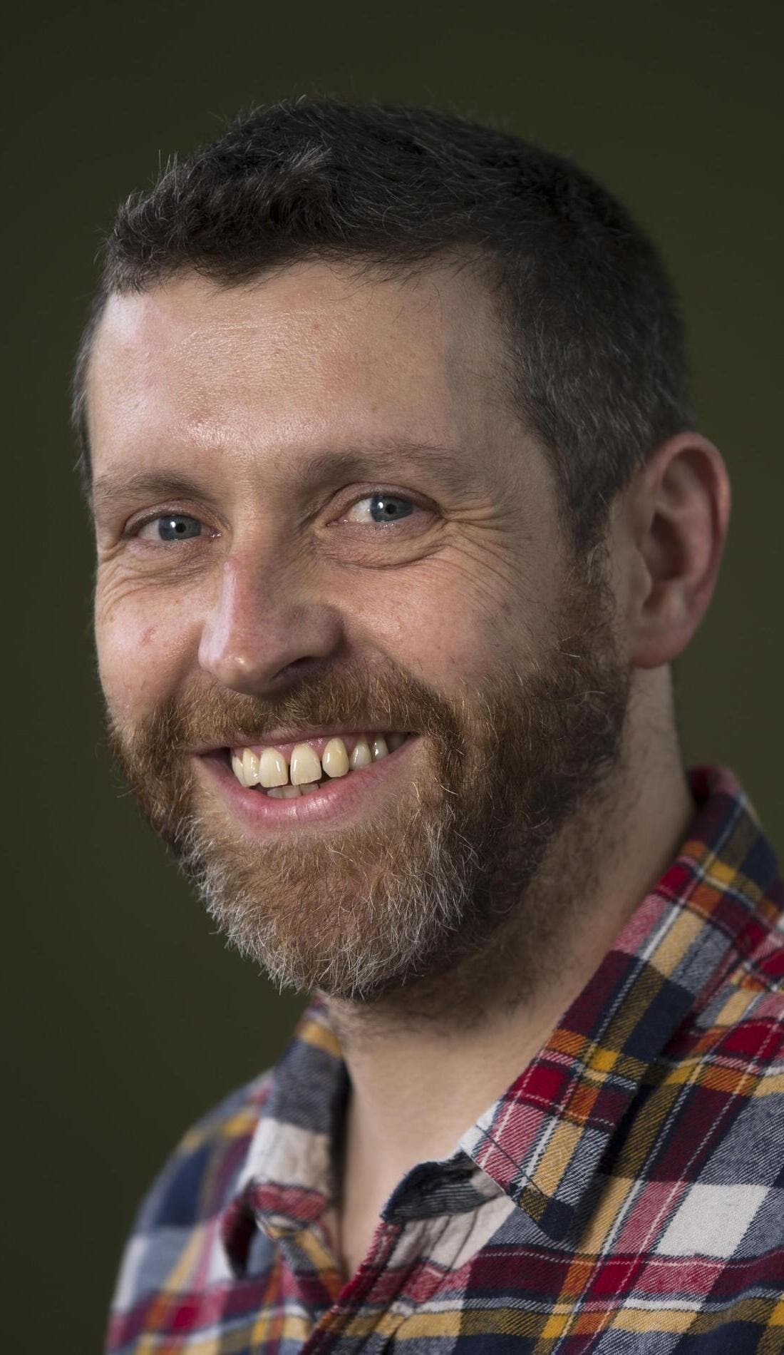 Dave Gorman promotional image for upcoming events and ticket sales