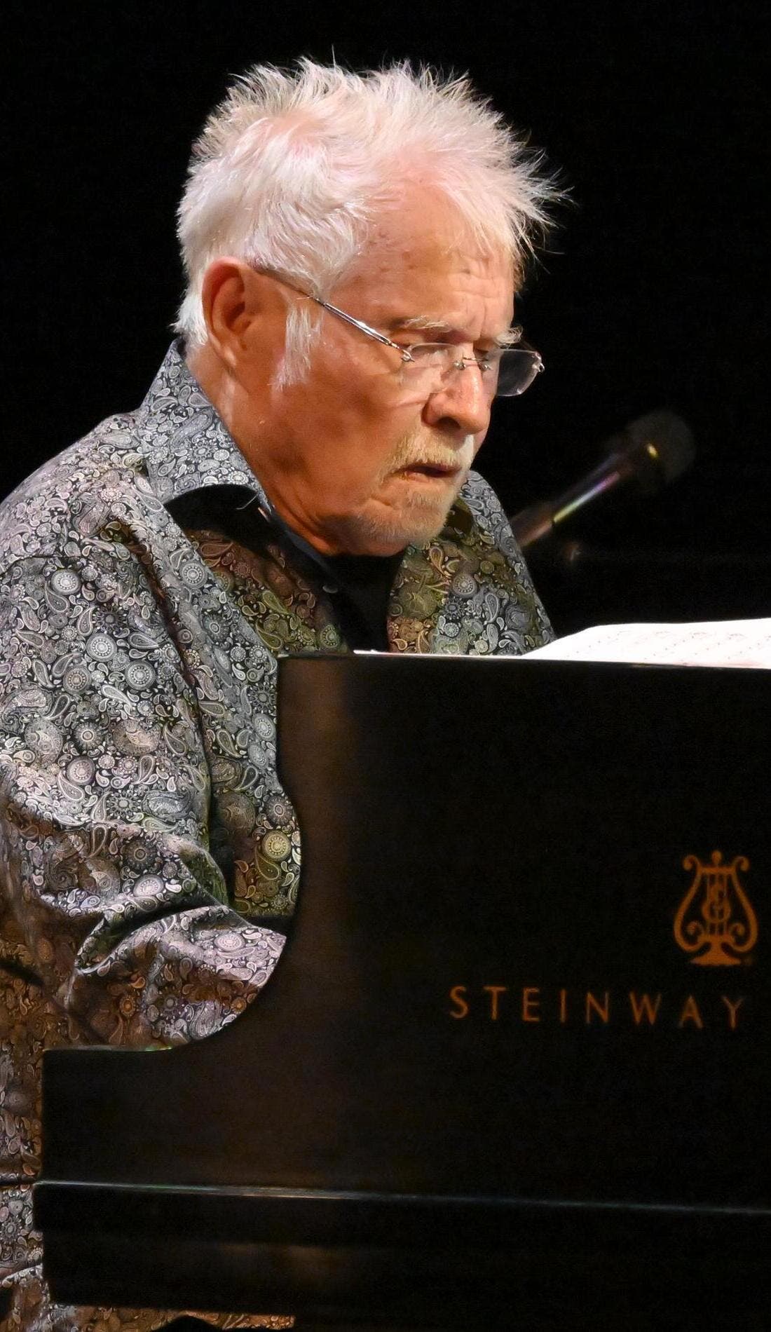 Dave Grusin promotional image for upcoming events and ticket sales