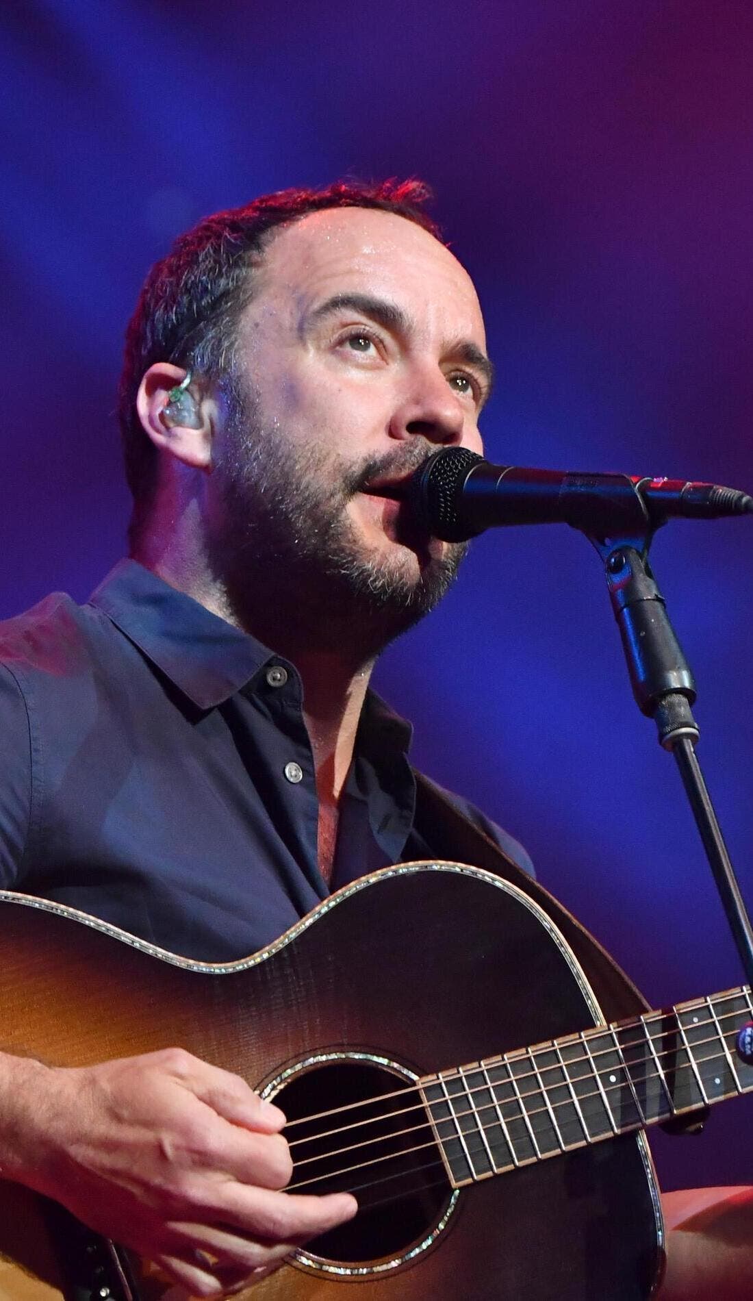 Dave Matthews promotional image for upcoming events and ticket sales