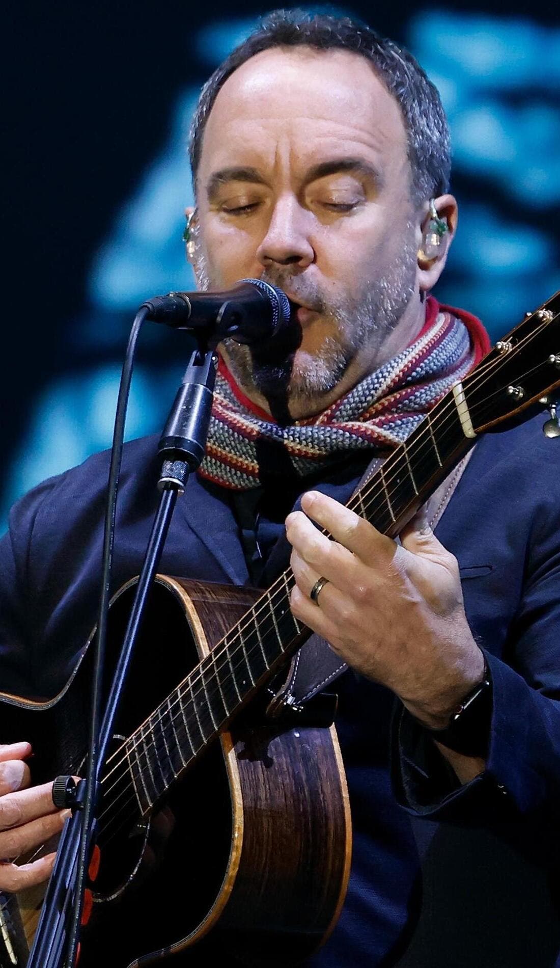 Dave Matthews promotional image for upcoming events and ticket sales in New York