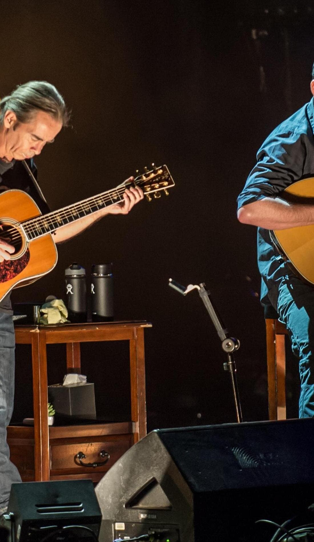 Dave Matthews and Tim Reynolds promotional image for upcoming events and ticket sales