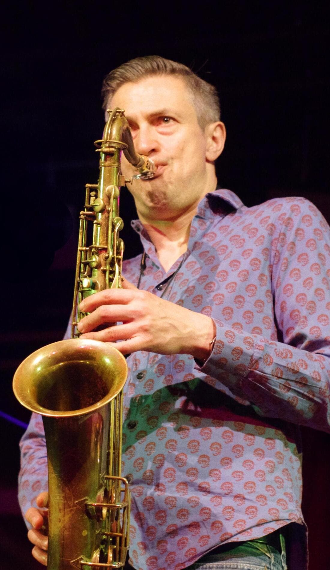 Dave O'Higgins promotional image for upcoming events and ticket sales