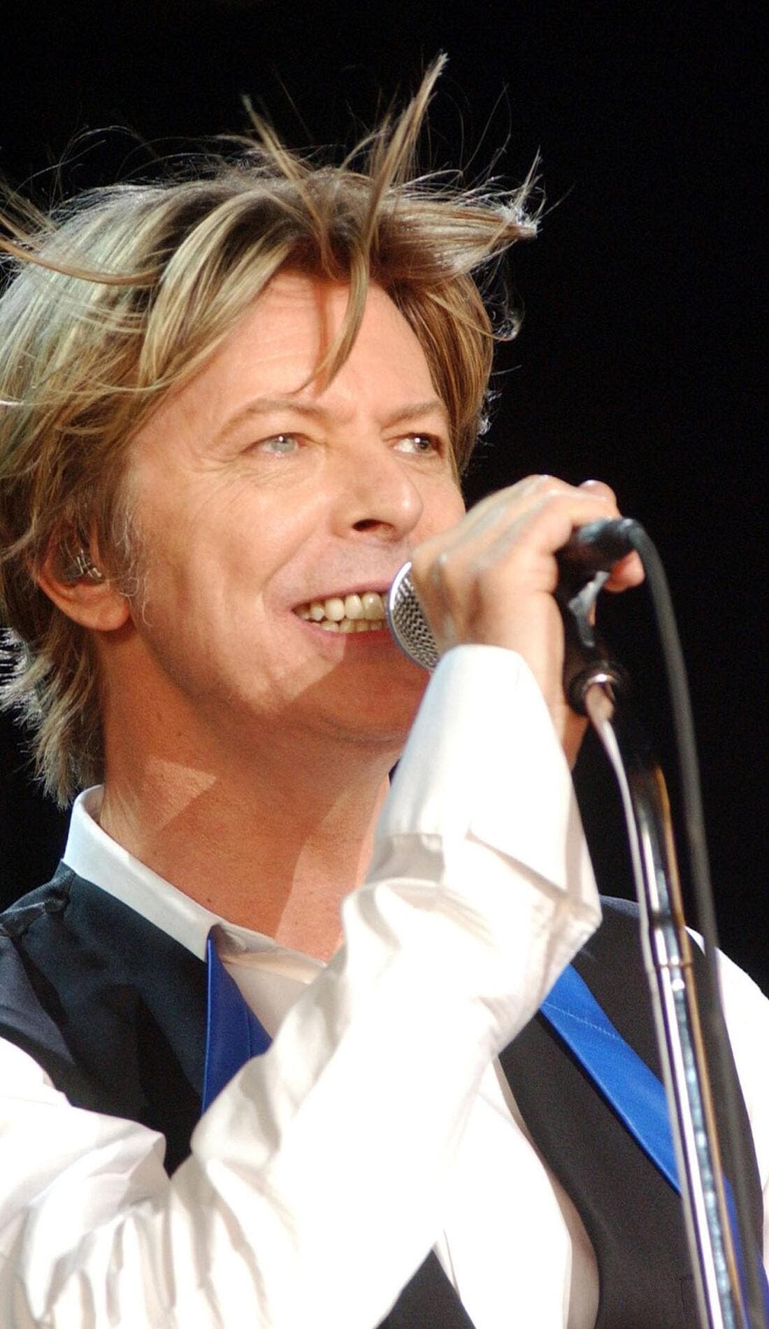 David Bowie promotional image for upcoming events and ticket sales