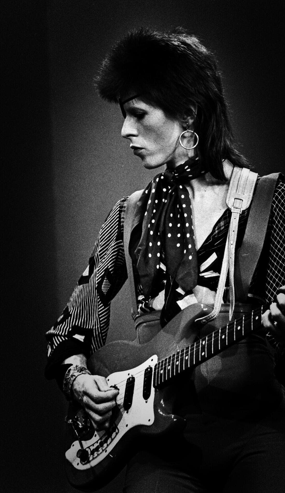 David Bowie promotional image for upcoming events and ticket sales