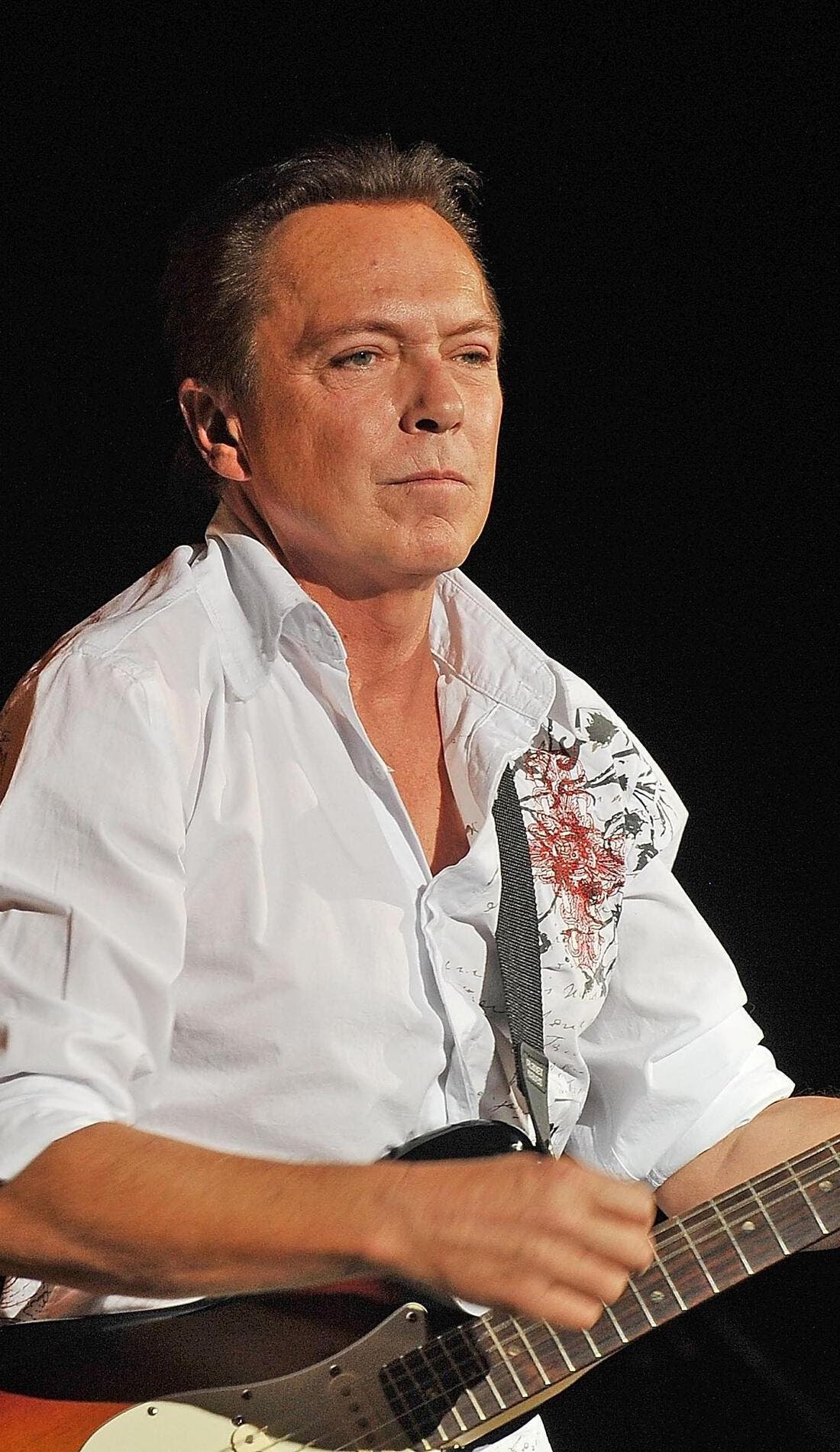 David Cassidy promotional image for upcoming events and ticket sales