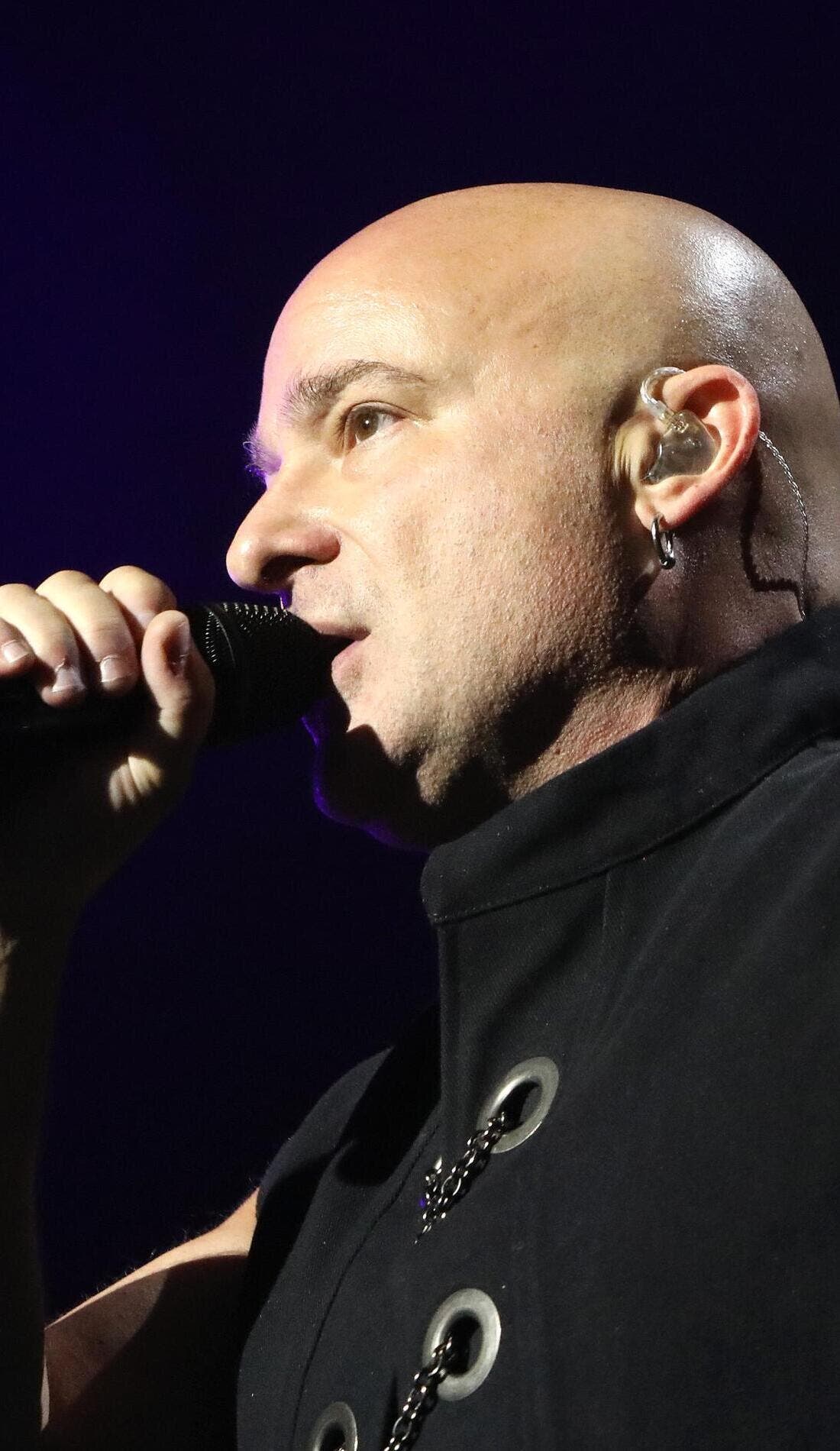 David Draiman promotional image for upcoming events and ticket sales