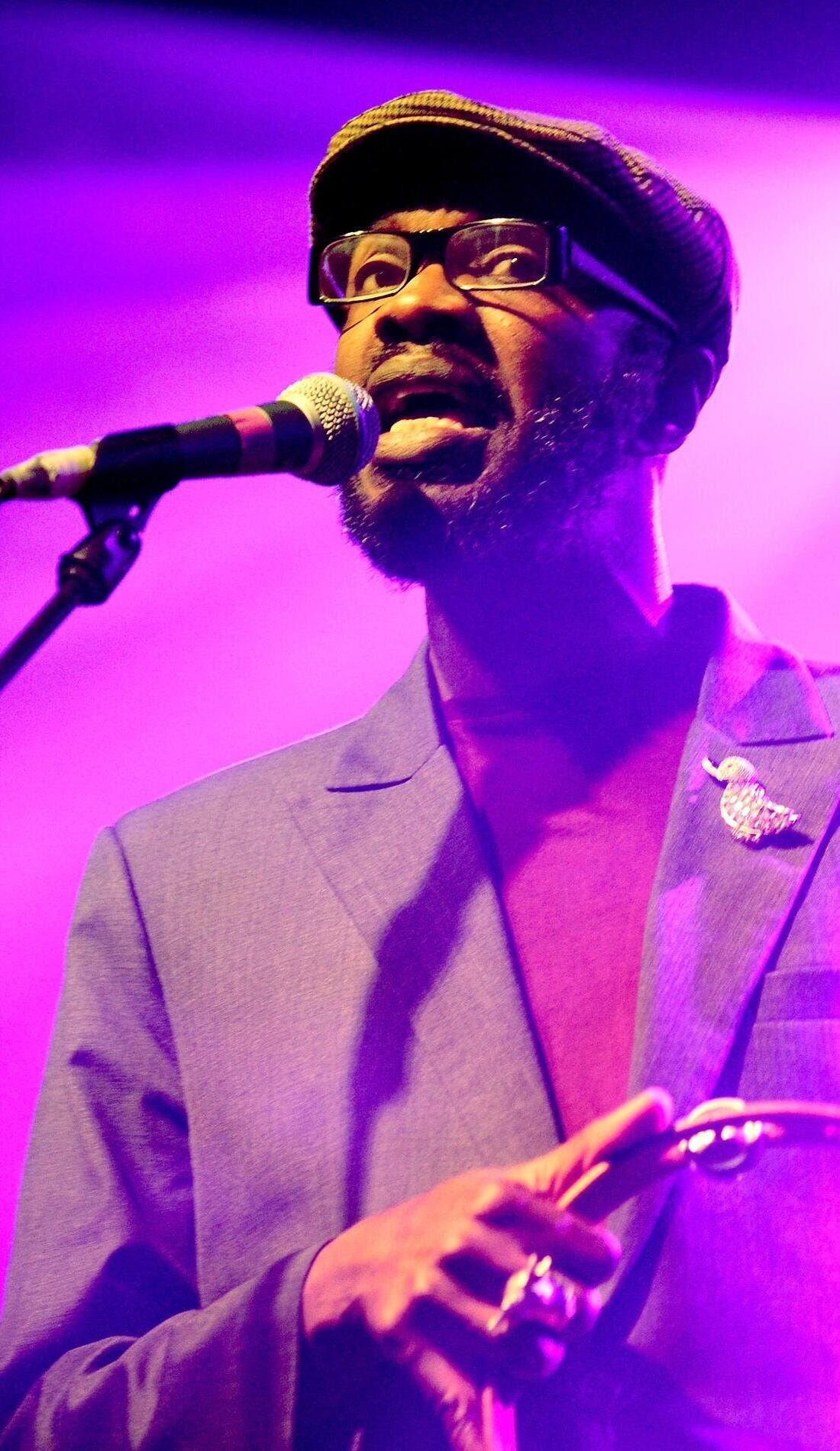David McAlmont promotional image for upcoming events and ticket sales