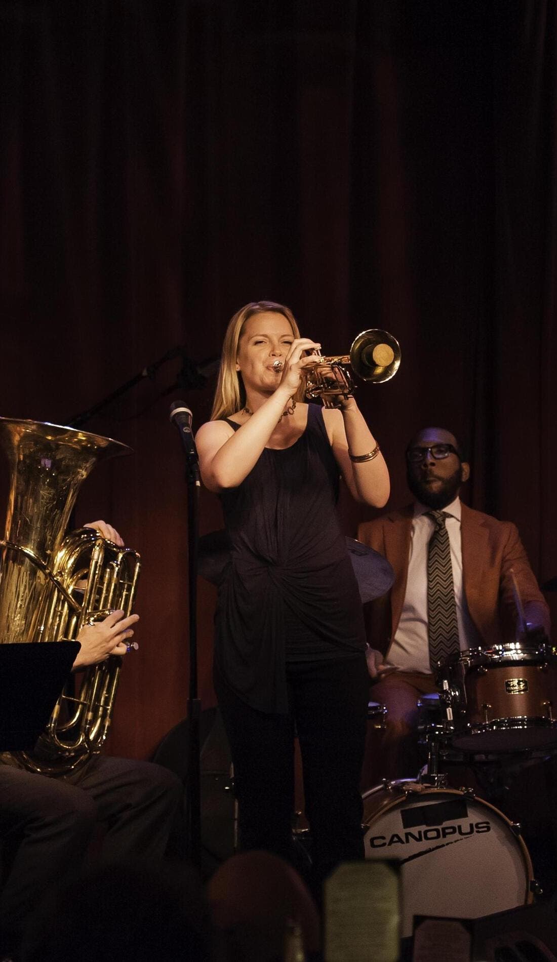 David Ostwald's Louis Armstrong Eternity Band promotional image for upcoming events and ticket sales