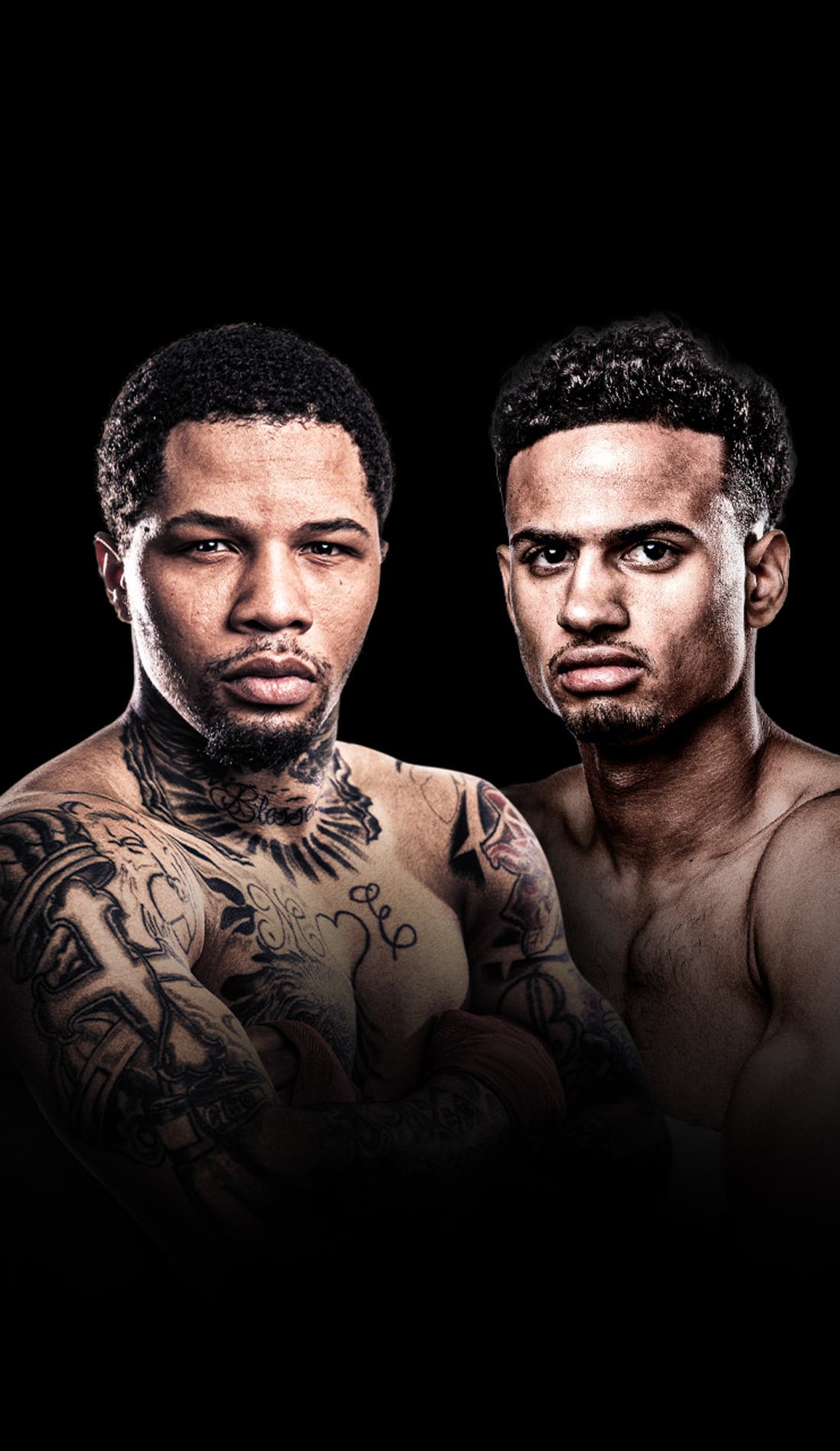 Davis vs Romero promotional image for upcoming events and ticket sales
