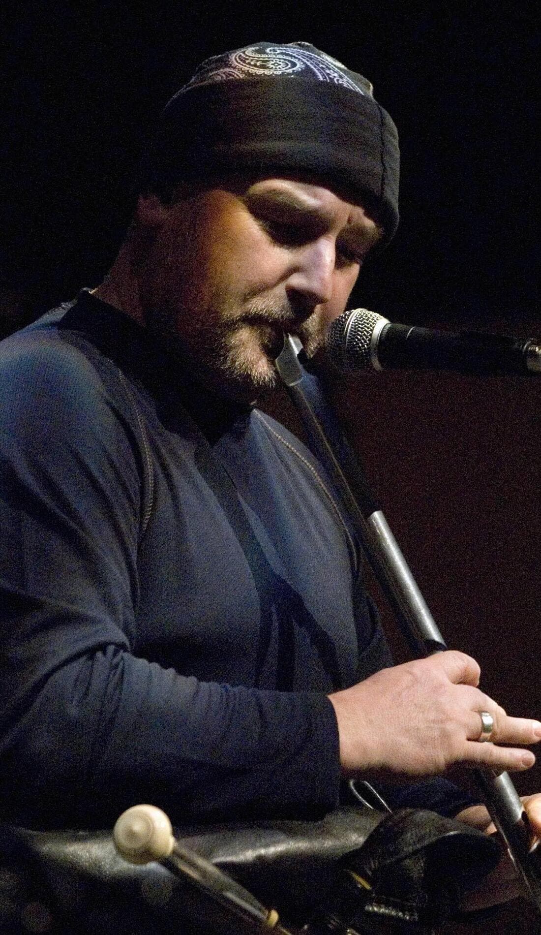 Davy Spillane promotional image for upcoming events and ticket sales