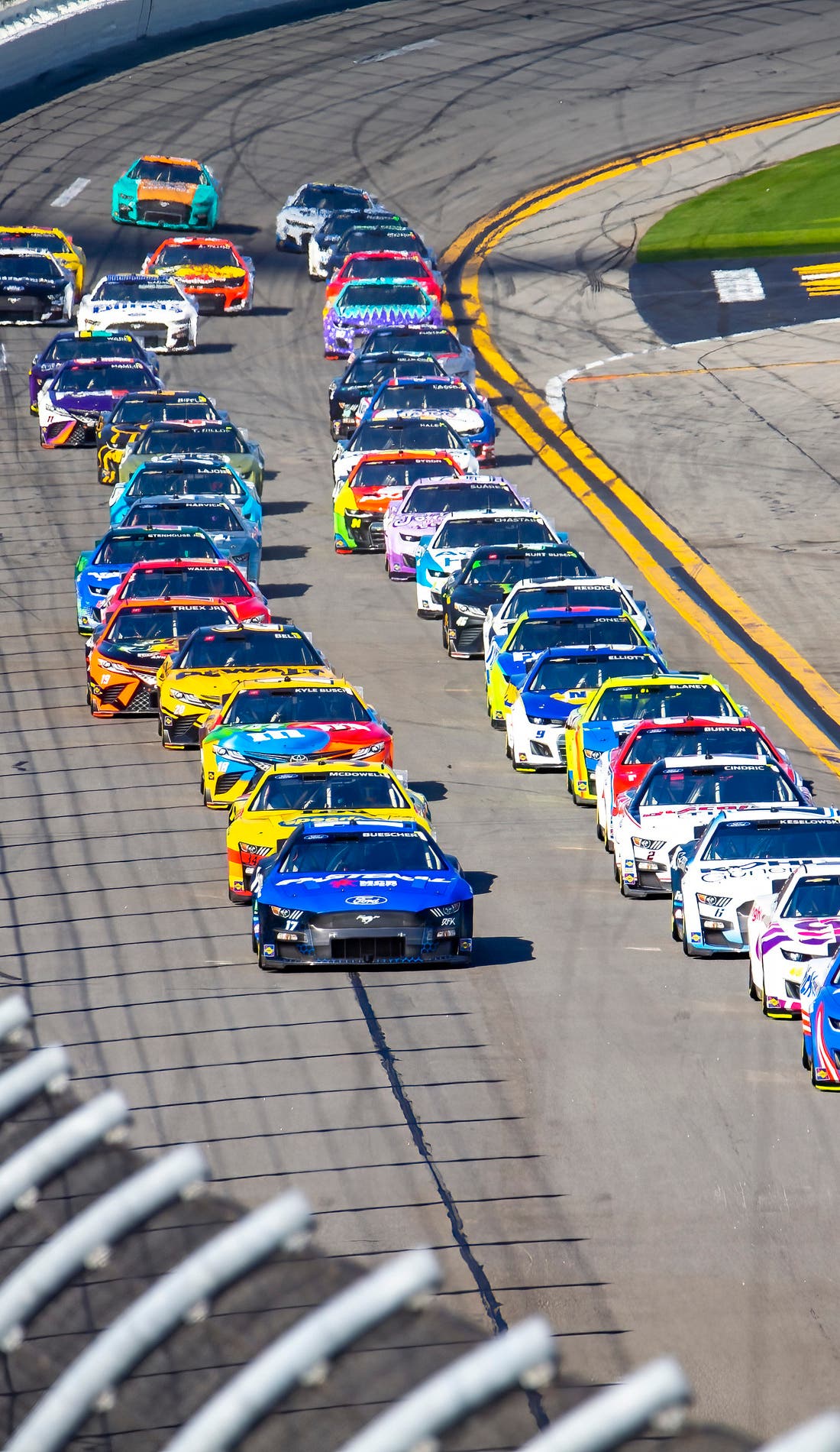 Daytona 500 promotional image for upcoming events and ticket sales