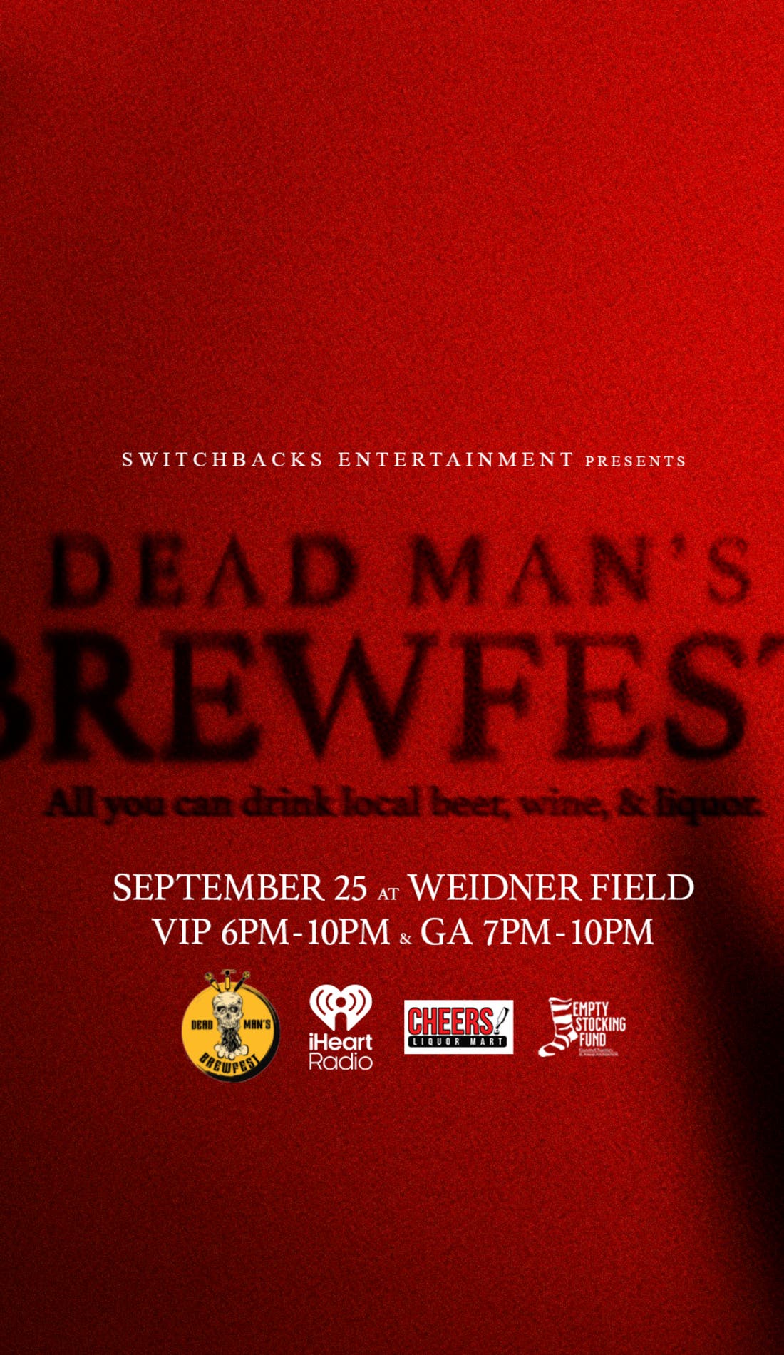Dead Man's Brewfest promotional image for upcoming events and ticket sales