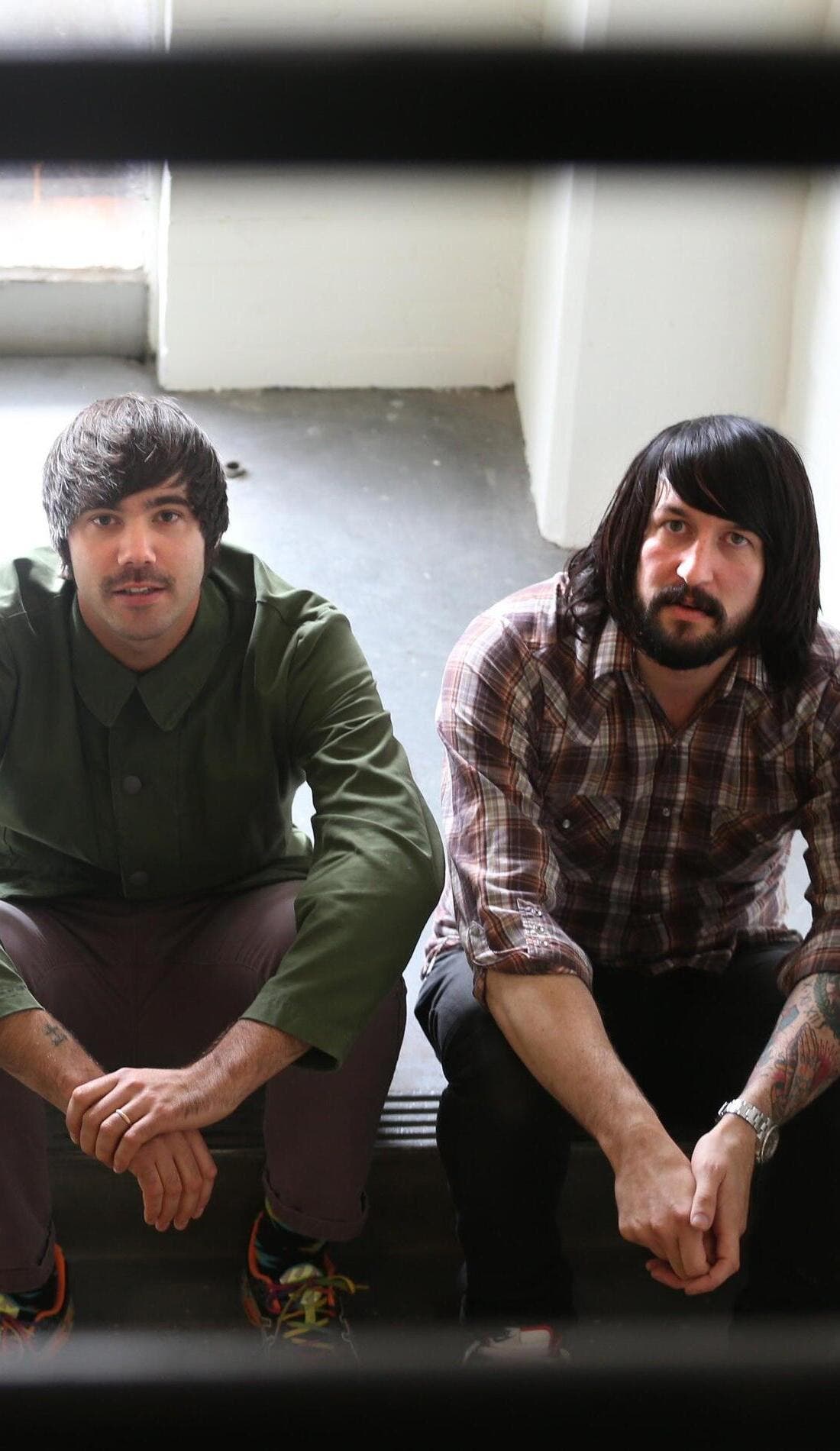 Death from Above 1979 promotional image for upcoming events and ticket sales in Monterey