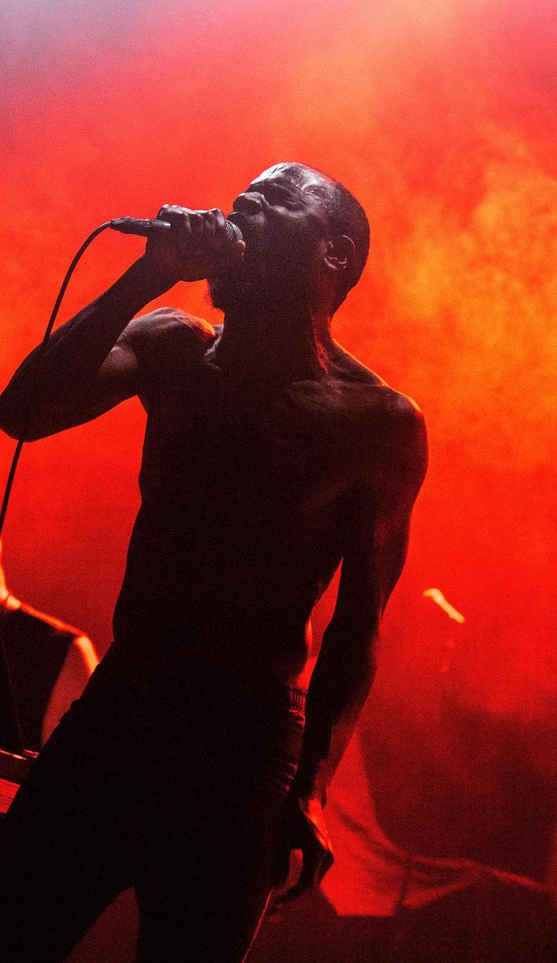 Death Grips promotional image for upcoming events and ticket sales