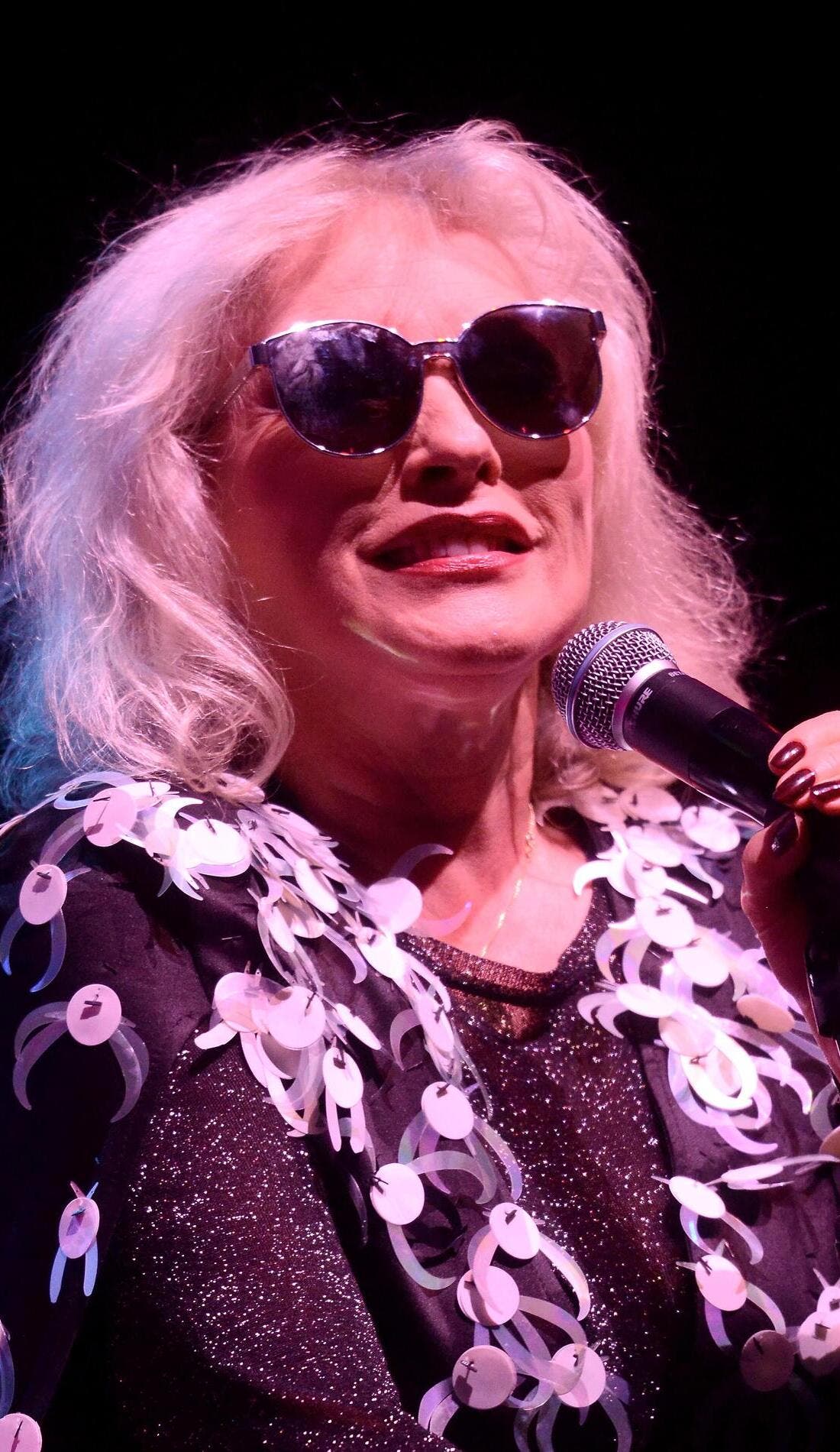 Deborah Harry promotional image for upcoming events and ticket sales