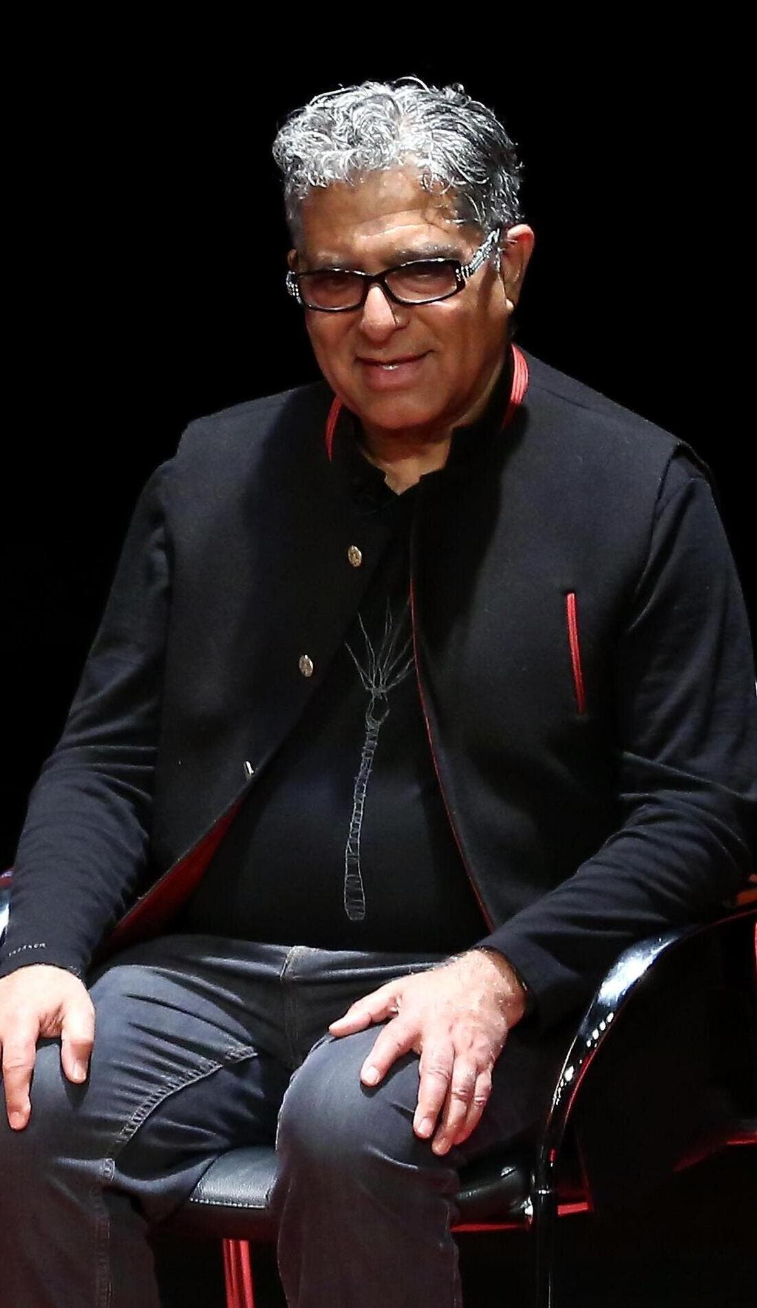 Deepak Chopra promotional image for upcoming events and ticket sales